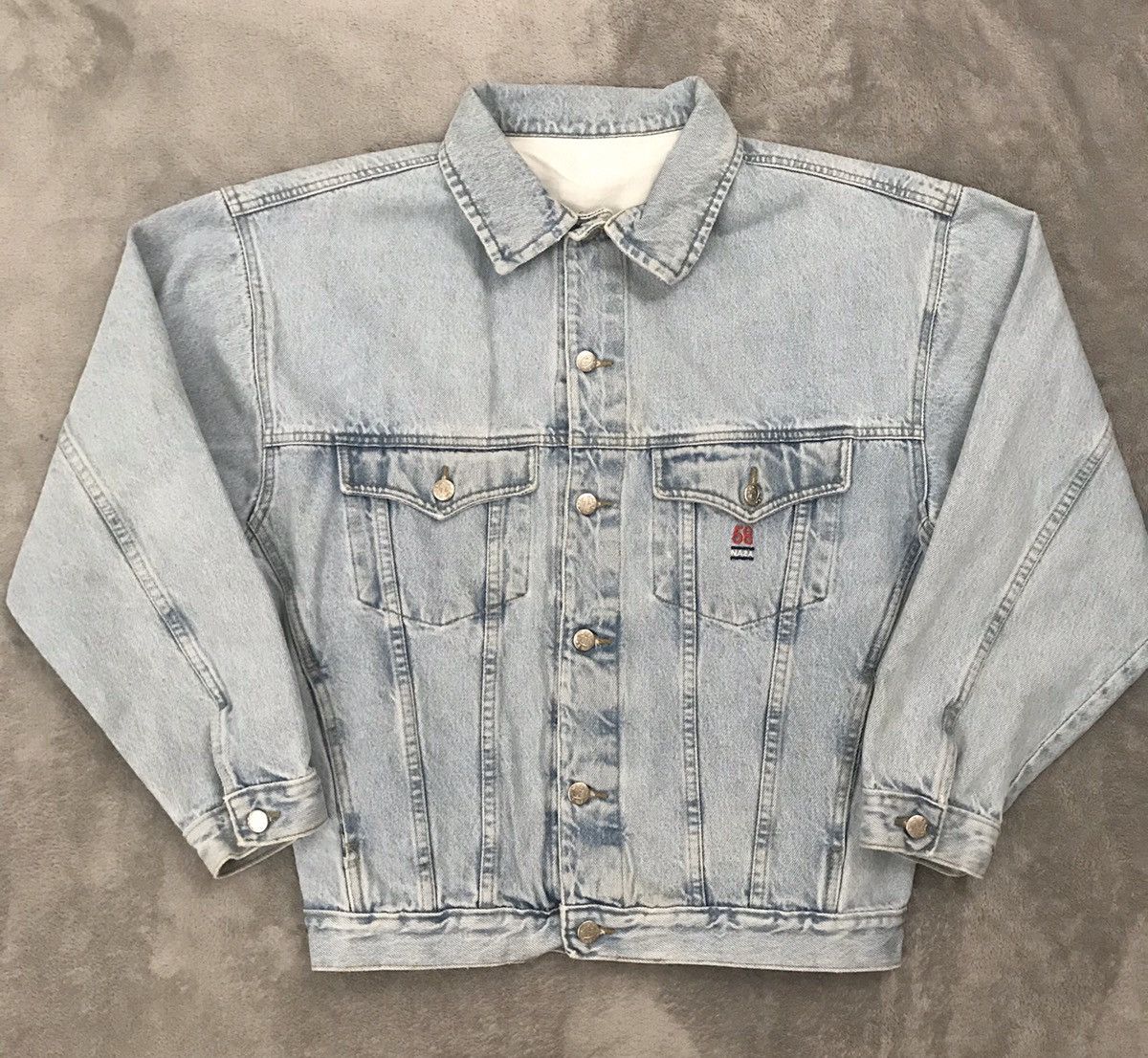 NASA × Vintage NASA Blue Denim Jacket Size US S / EU 44-46 / 1 - 1 Thumbnail