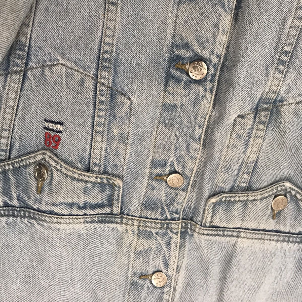 NASA × Vintage NASA Blue Denim Jacket Size US S / EU 44-46 / 1 - 7 Thumbnail