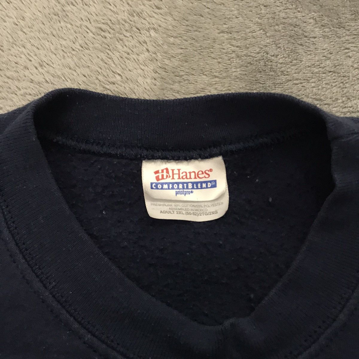 Hanes × Vintage Vintage Michigan Hanes Crewneck Size US XL / EU 56 / 4 - 3 Thumbnail