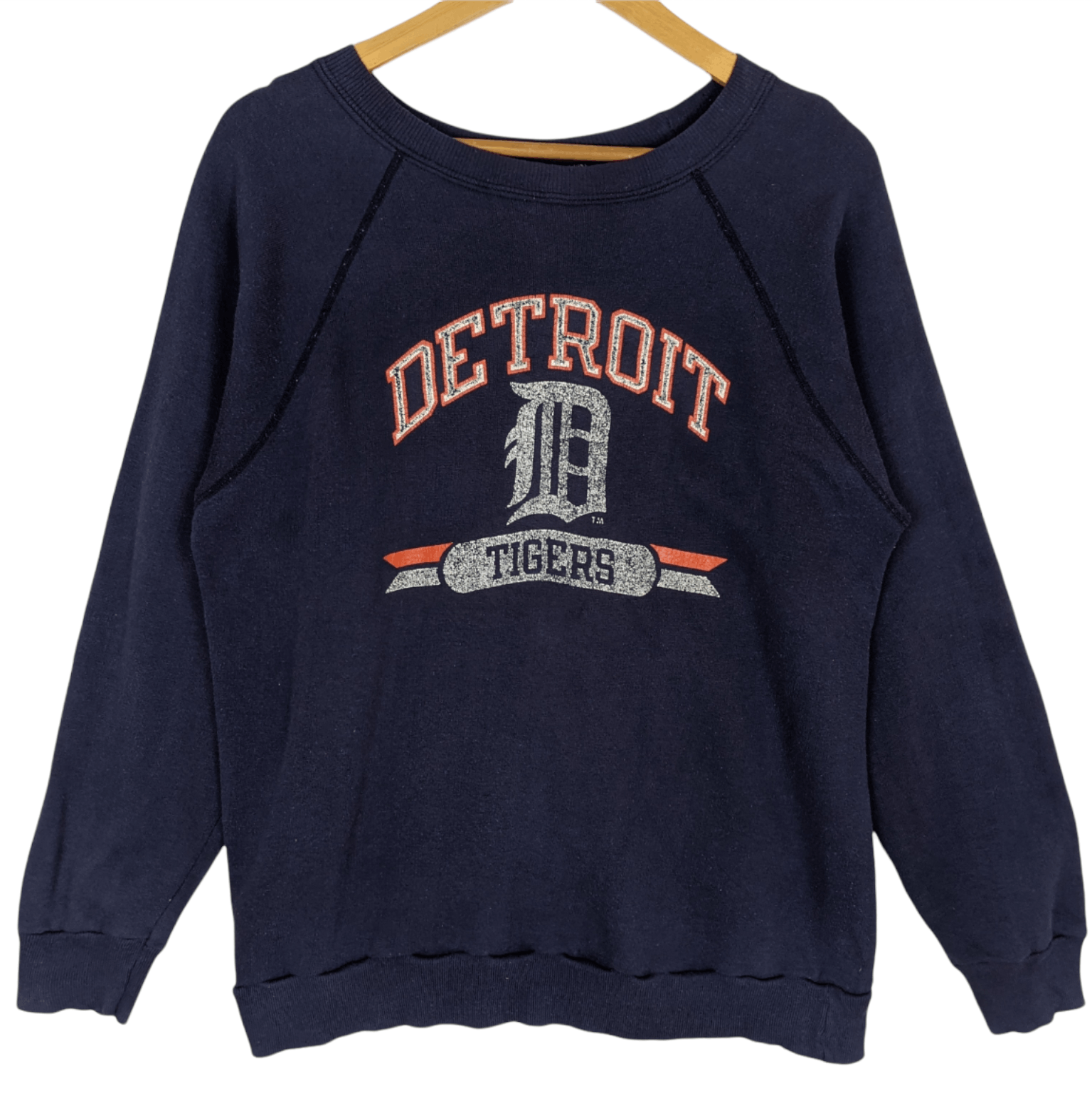 Champion Vintage 80's CHAMPION Detroit Tigers MLB Sweatshirt Size US M / EU 48-50 / 2 - 2 Thumbnail