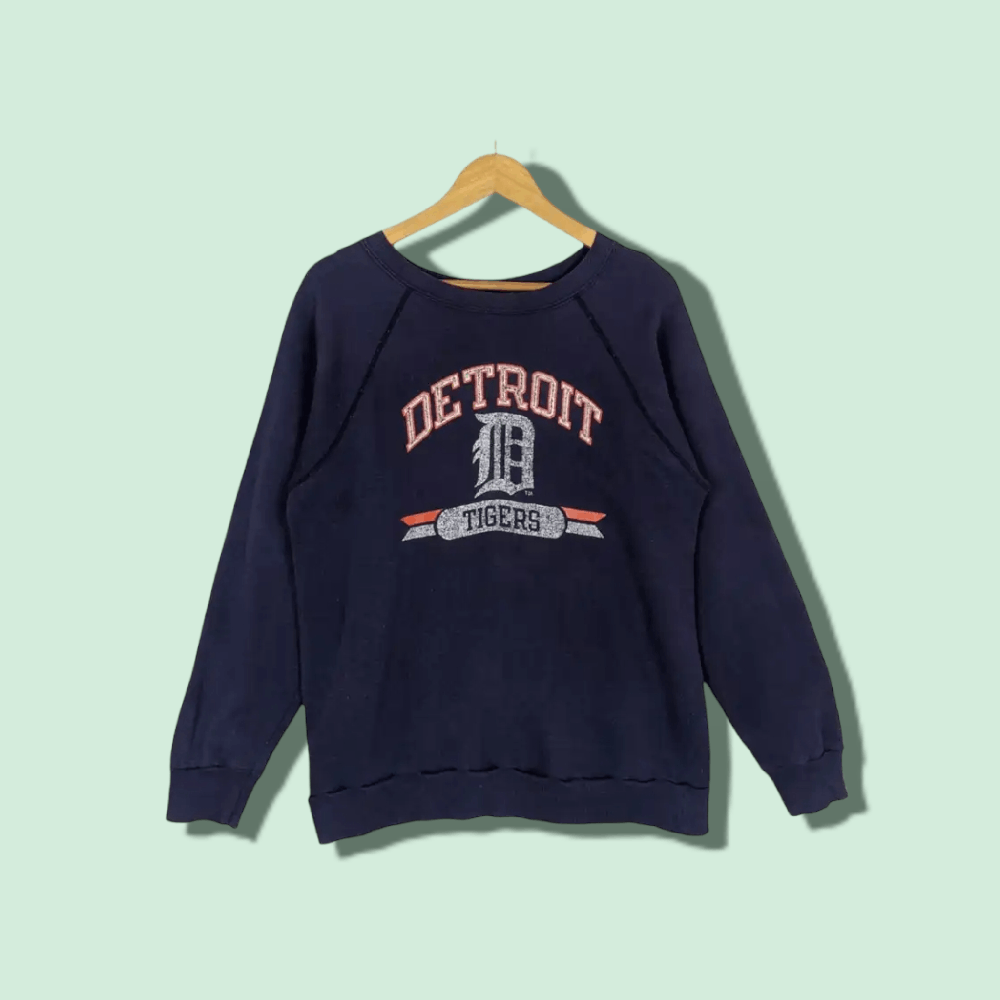 Champion Vintage 80's CHAMPION Detroit Tigers MLB Sweatshirt Size US M / EU 48-50 / 2 - 1 Thumbnail