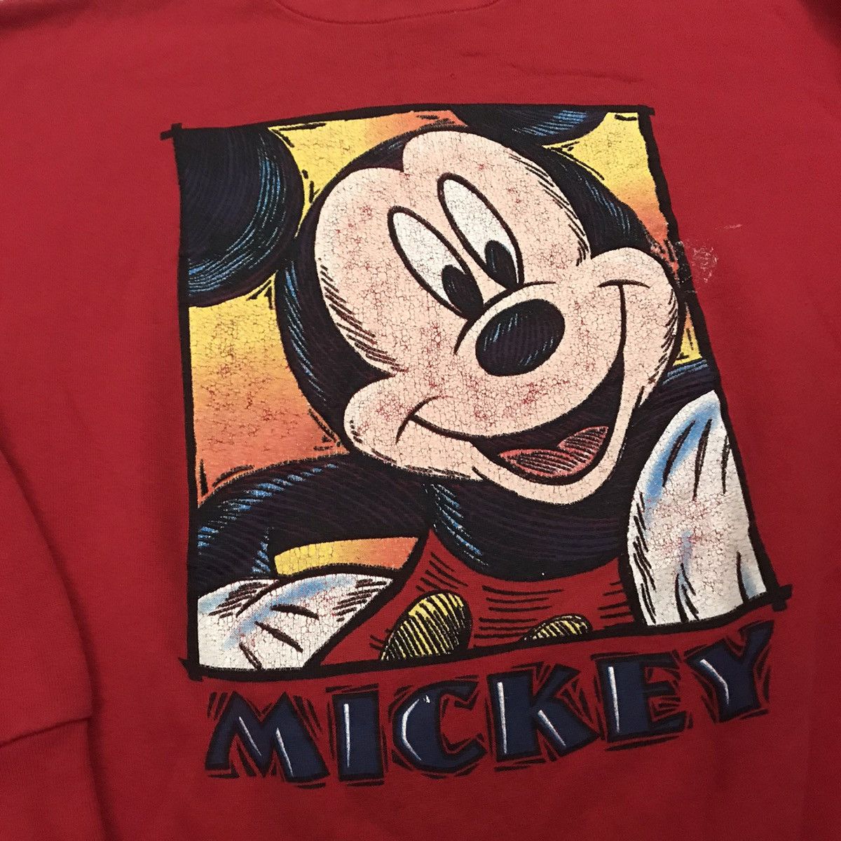Mickey Mouse × Mickey Unlimited × Vintage Vintage Mickey Mouse Crewneck Size US L / EU 52-54 / 3 - 2 Thumbnail