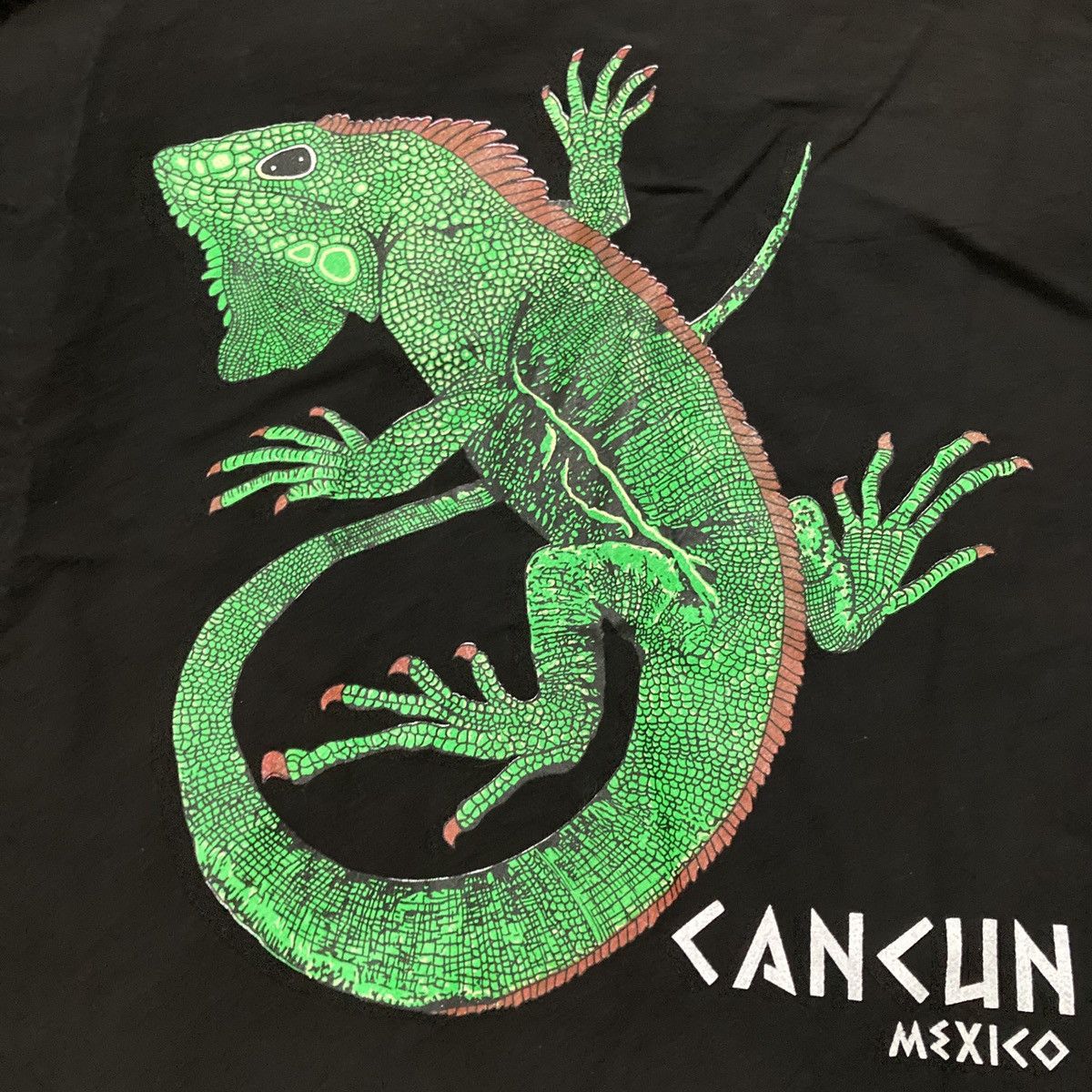 Vintage Vintage Cancun Lizard Pullover Windbreaker Size US M / EU 48-50 / 2 - 6 Thumbnail