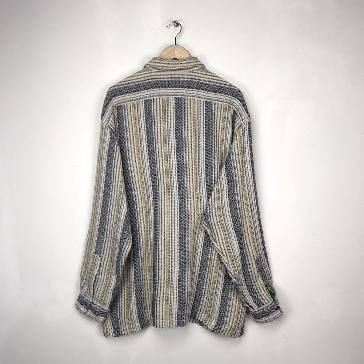 Vintage Vintage 90S Original by Cox classic striped buttom up xlarge Size US XL / EU 56 / 4 - 4 Thumbnail