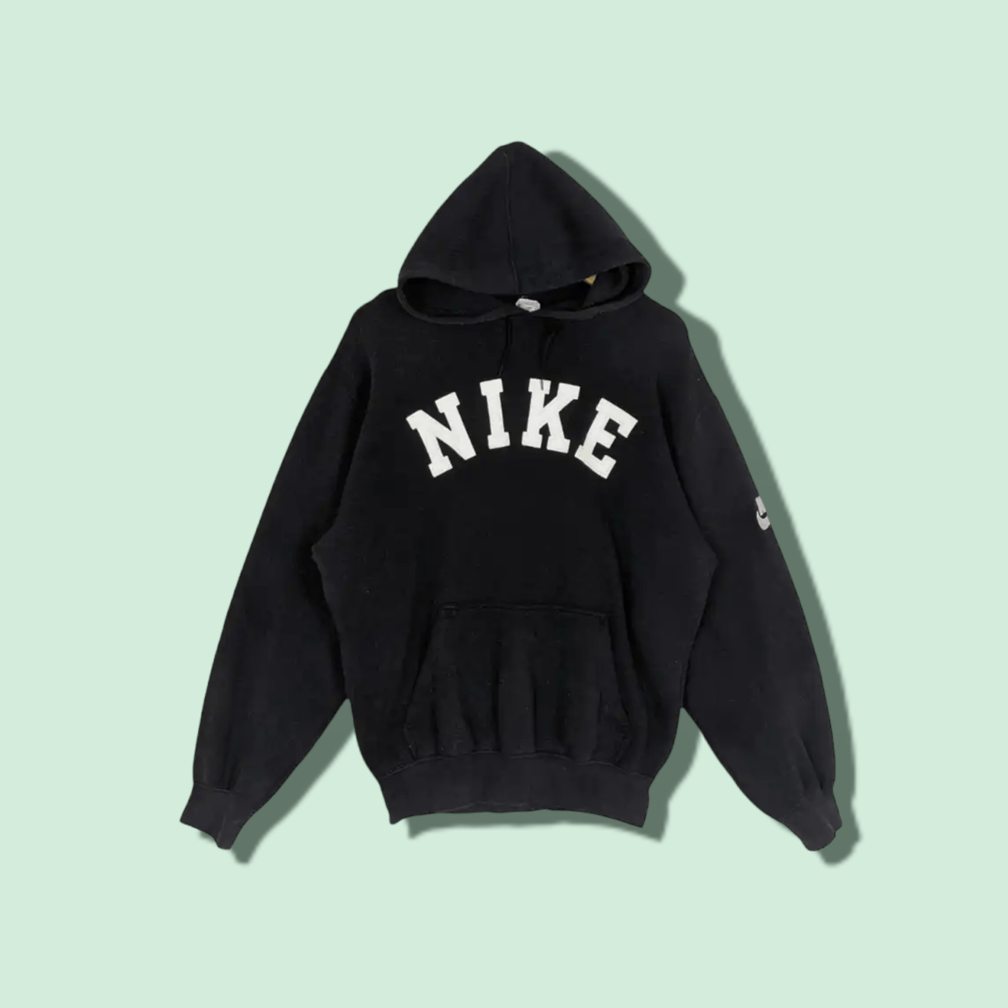 Vintage 90's NIKE Big Spell Out Logo Hoodie