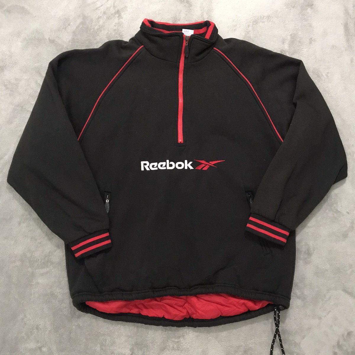 Reebok × Vintage Vintage Reebok Spell Out Pullover Coat Size US L / EU 52-54 / 3 - 1 Thumbnail