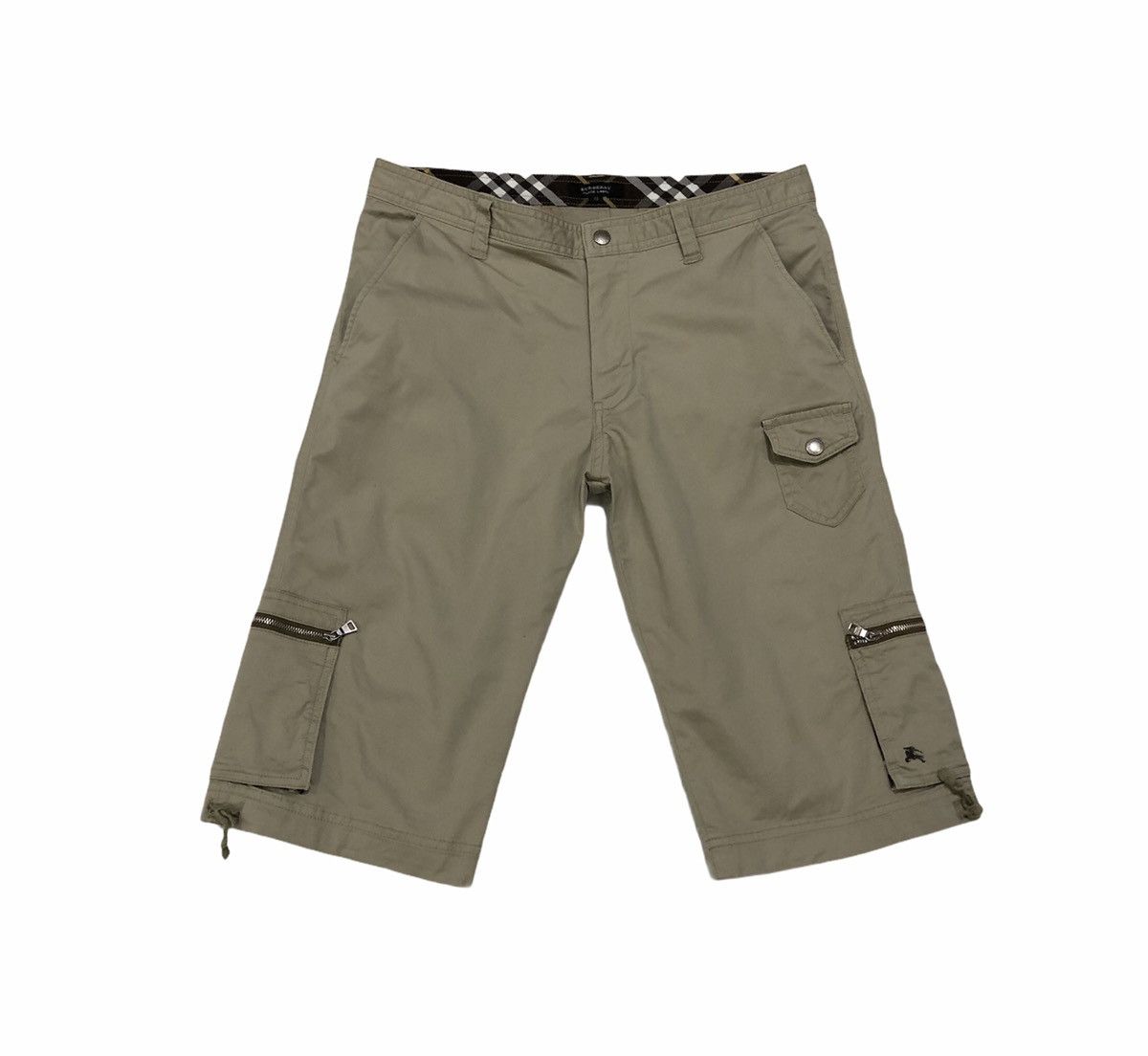 Burberry Authentic Burberry Black Label Cargo Short Pant Size US 32 / EU 48 - 1 Thumbnail