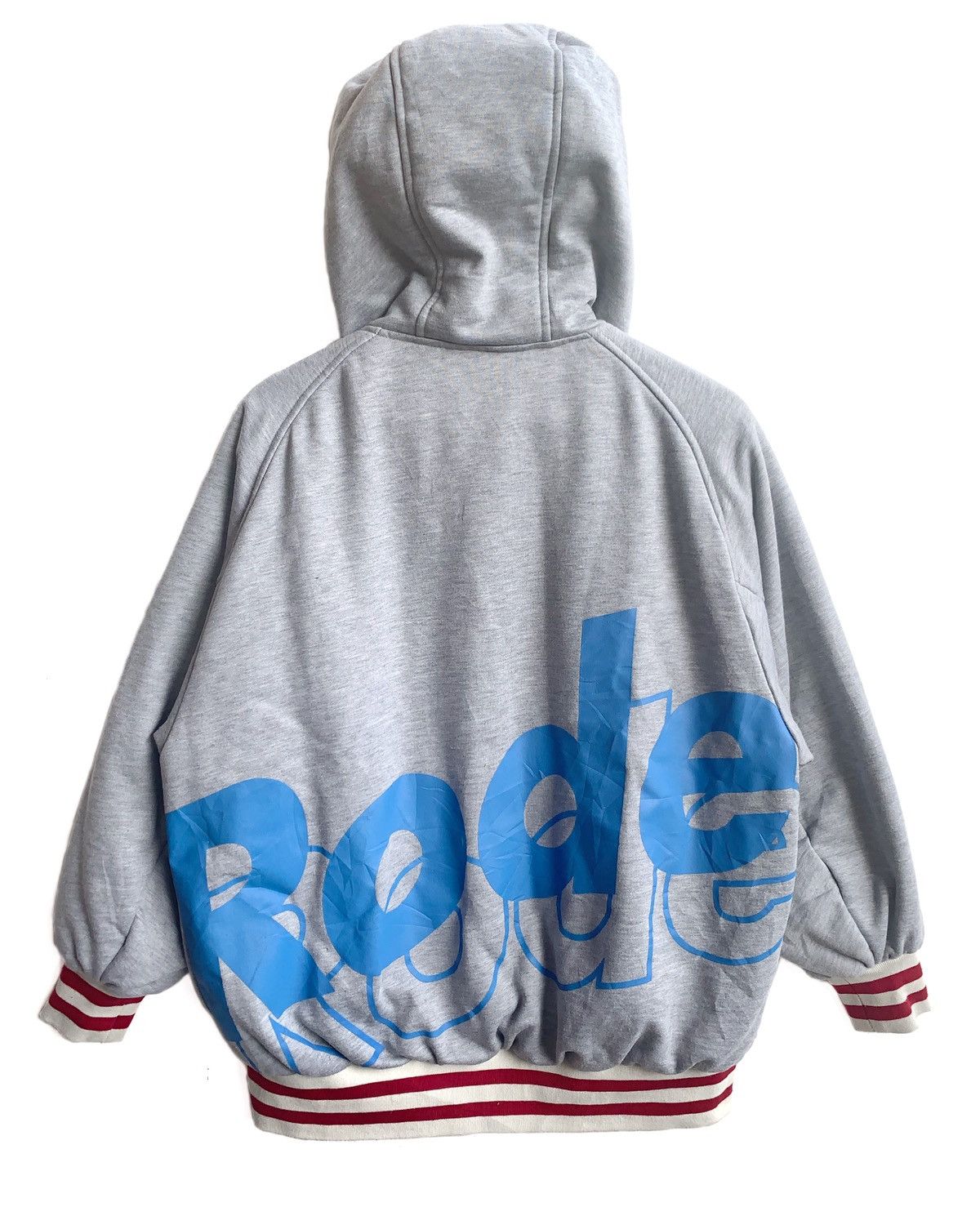 Japanese Brand Roodeo Crown Reversible Varsity Hoodie Size US M / EU 48-50 / 2 - 2 Thumbnail
