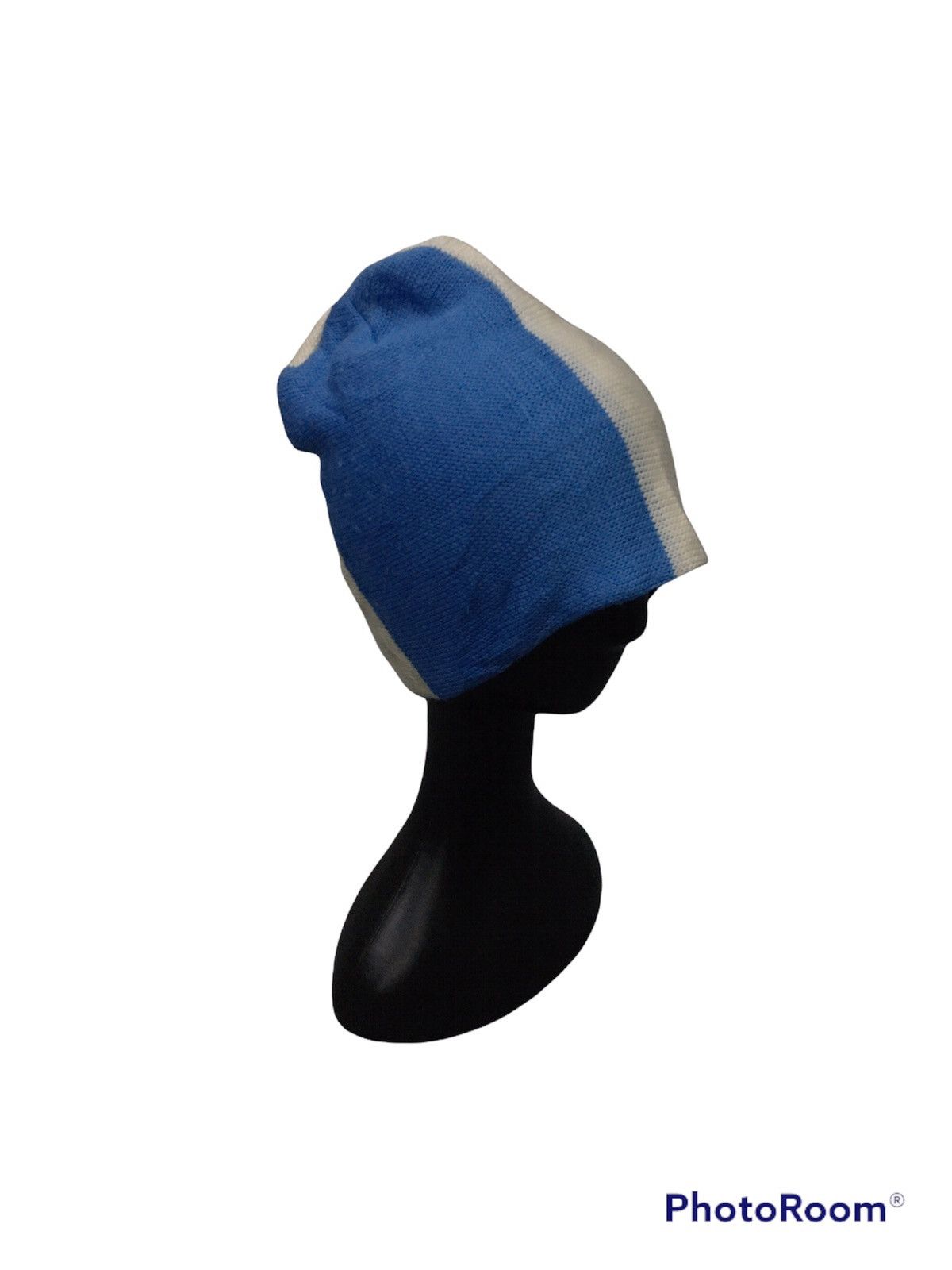 Japanese Brand × Vintage Vintage Stripe Beanie Size ONE SIZE - 3 Thumbnail