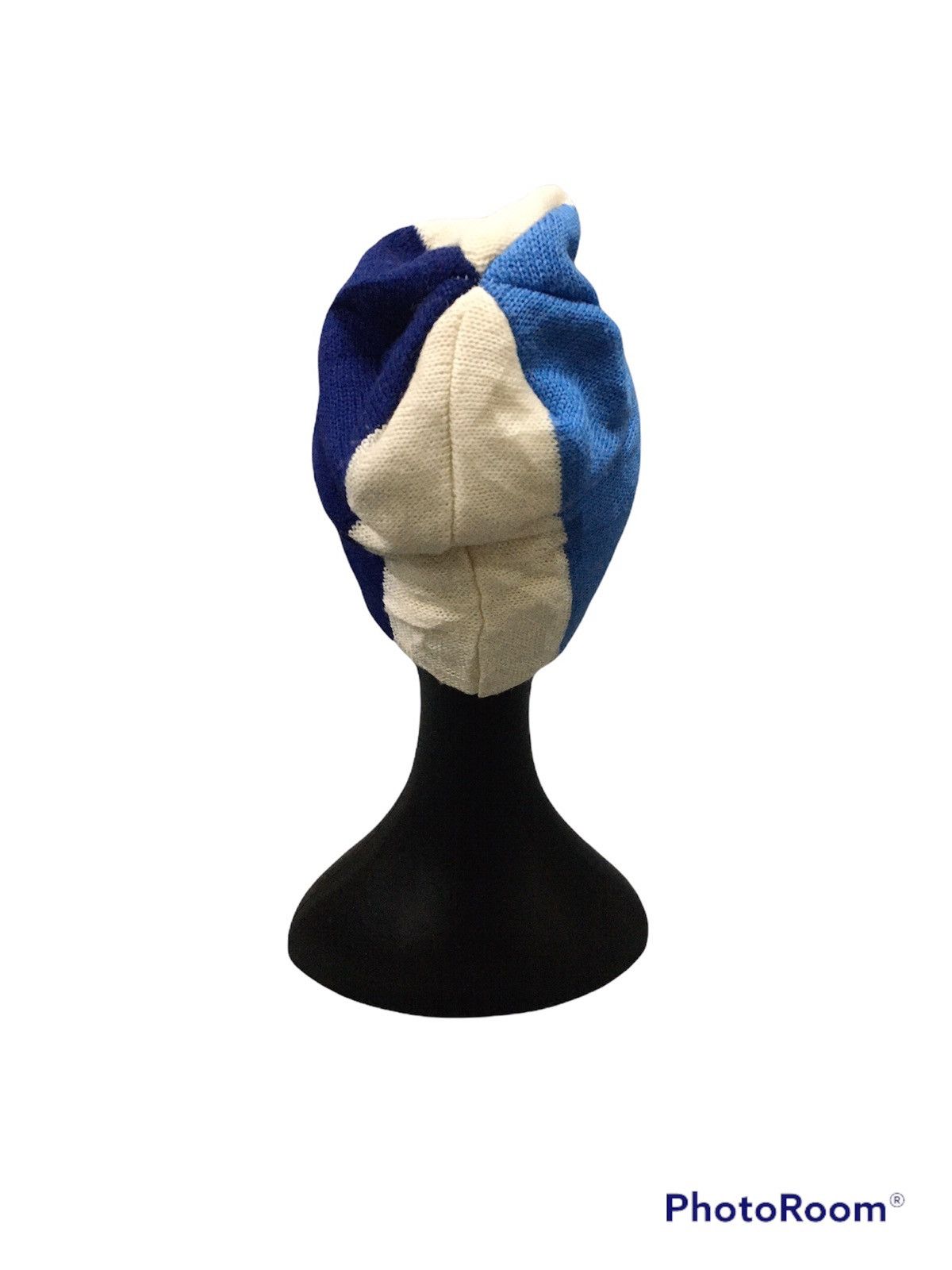 Japanese Brand × Vintage Vintage Stripe Beanie Size ONE SIZE - 4 Thumbnail