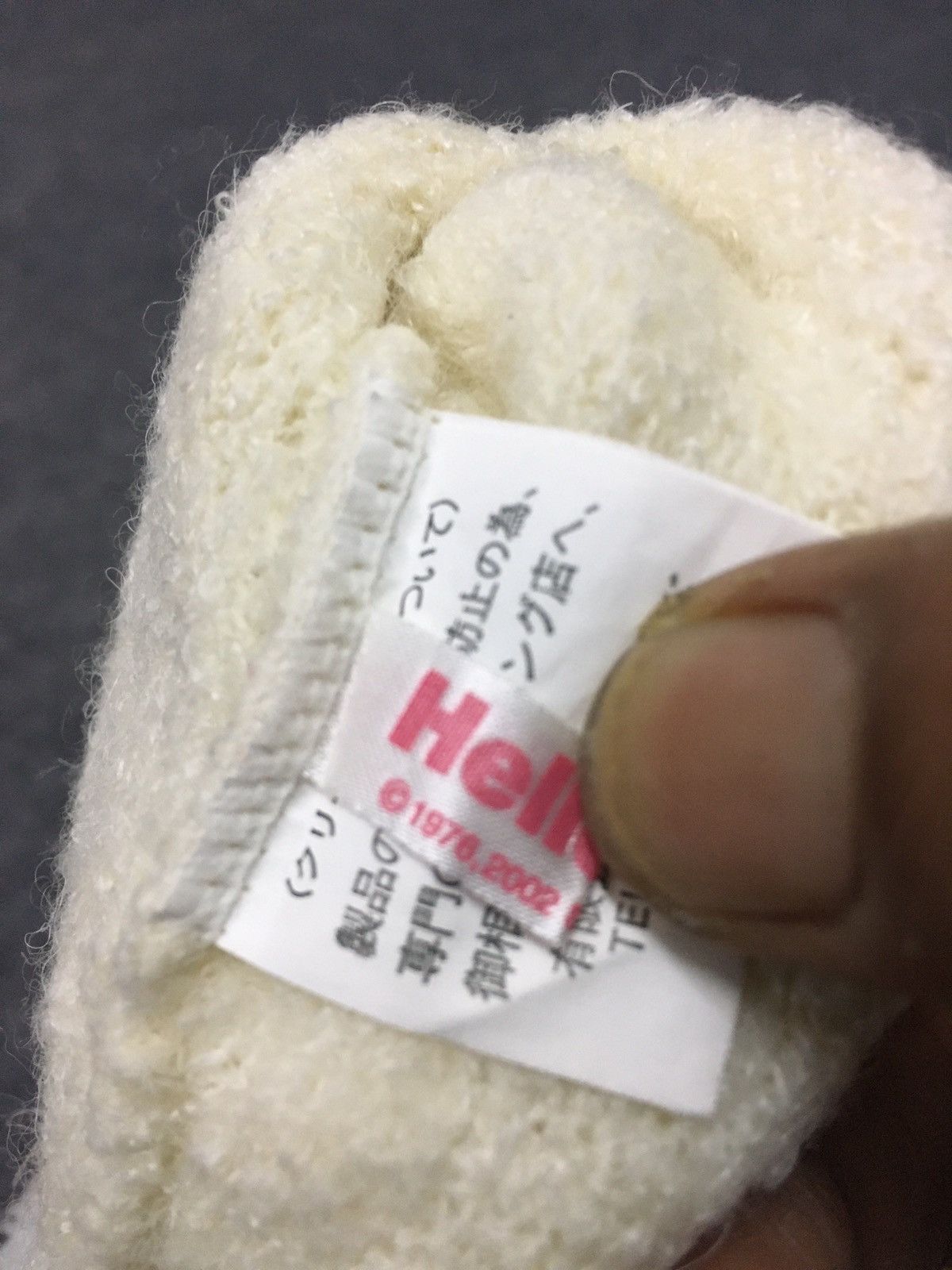 Cartoon Network × Vintage Vintage Mohair Hello Kitty Beanie Hat Size ONE SIZE - 4 Thumbnail