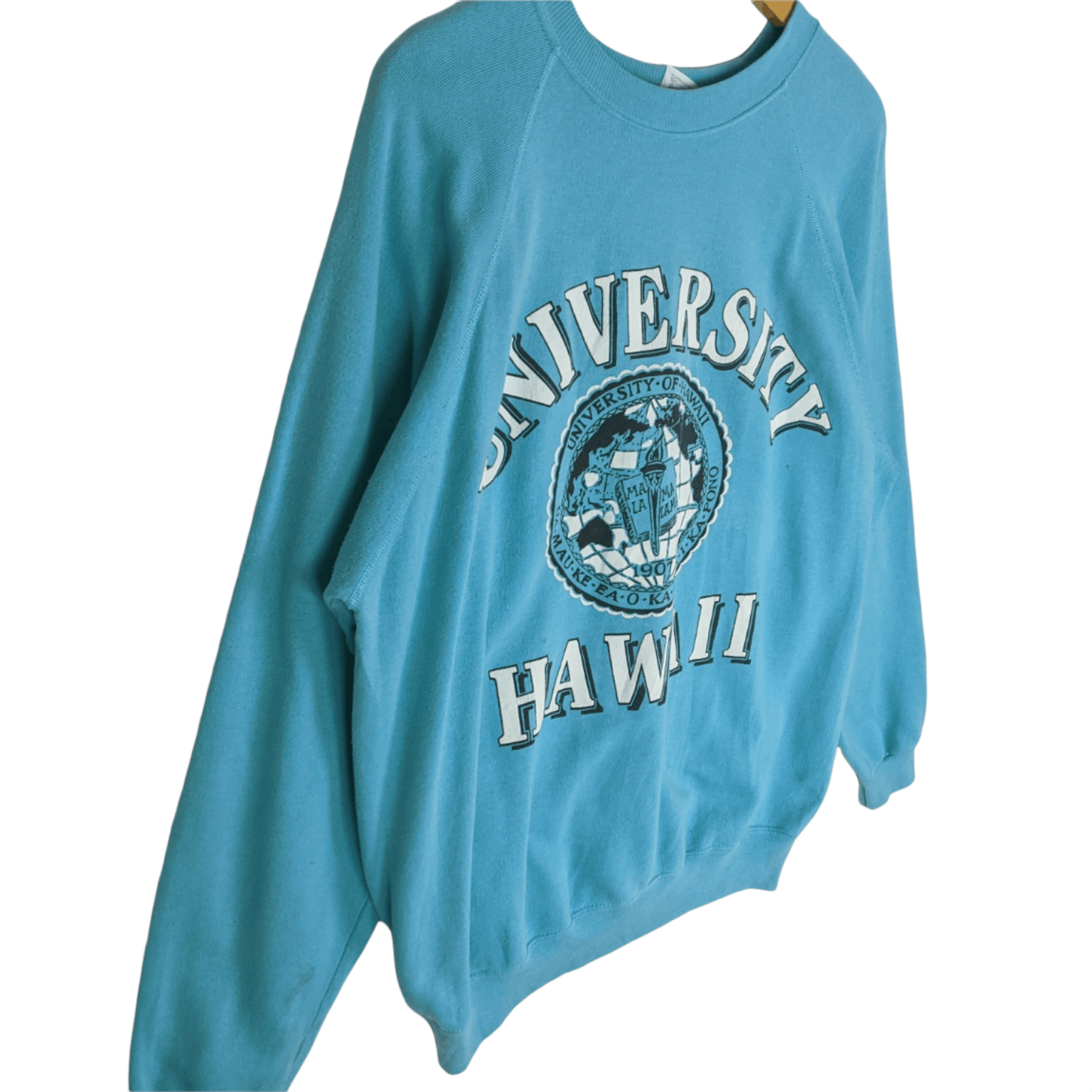 Vintage Vintage 80's UNIVERSITY OF HAWAII Jumper Sweatshirt Size US XL / EU 56 / 4 - 3 Thumbnail