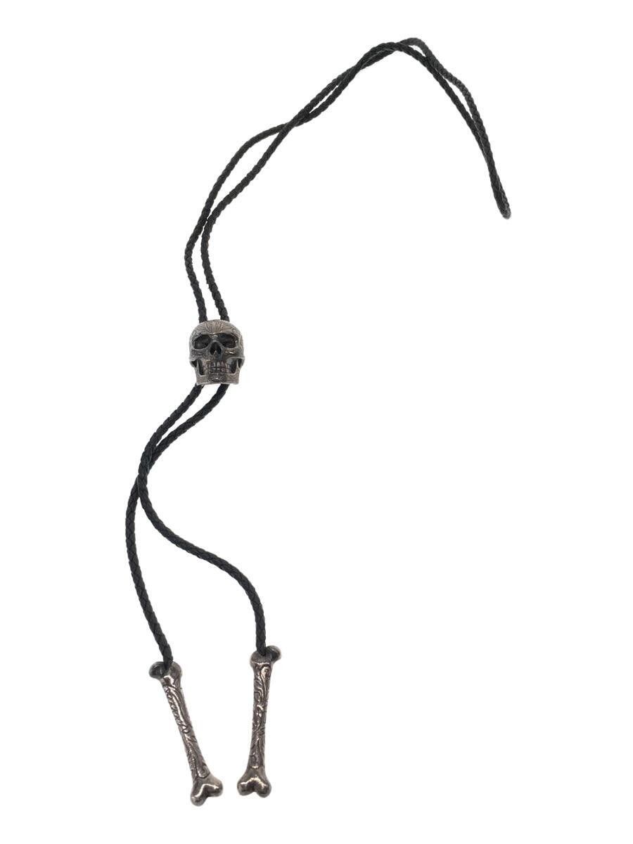 Number (N)ine Rare Magical Design Skull Bone Leather Necklace Size ONE SIZE - 2 Thumbnail