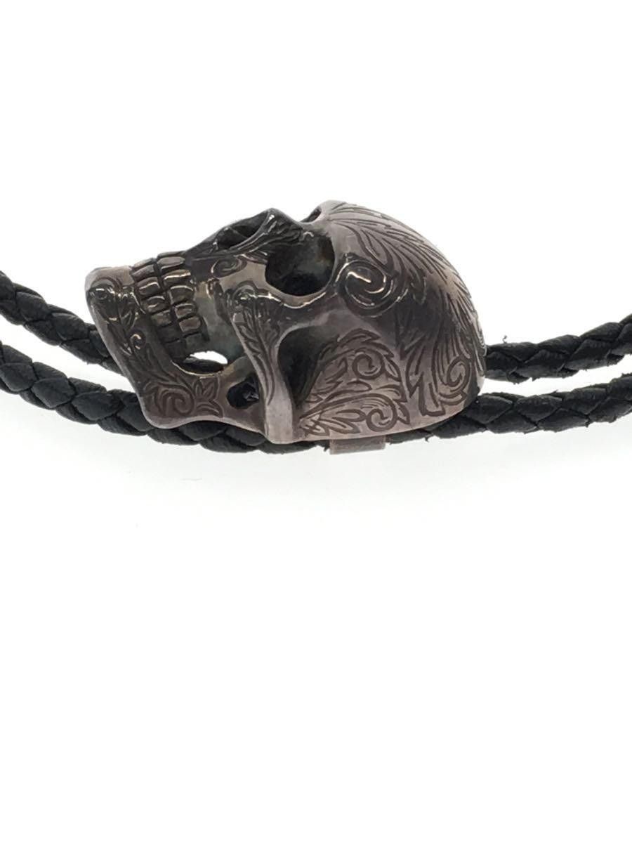 Number (N)ine Rare Magical Design Skull Bone Leather Necklace Size ONE SIZE - 3 Thumbnail