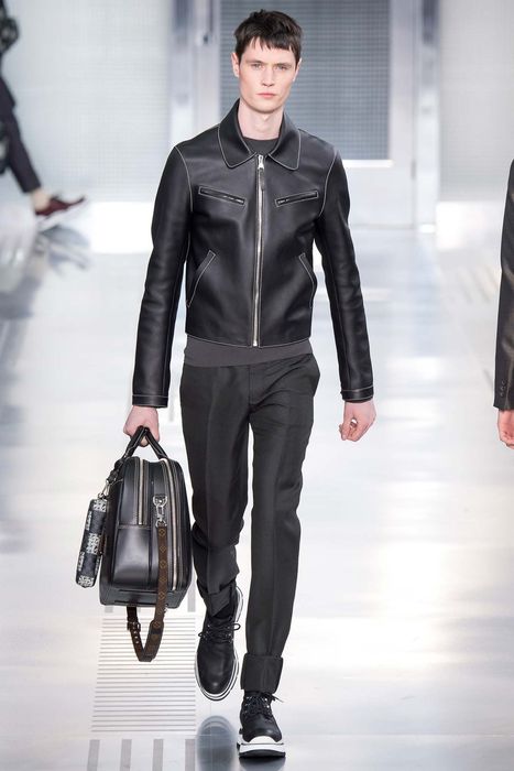 Fashion Drops on X: Louis Vuitton Monogram Embossed Utility Jacket  designed by Virgil Abloh  / X