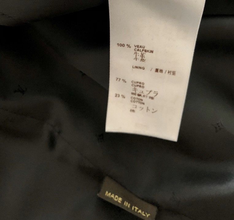 Kim Jones GRAIL Contrast Stitch Kim Jones Leather Jacket Size US M / EU 48-50 / 2 - 11 Thumbnail