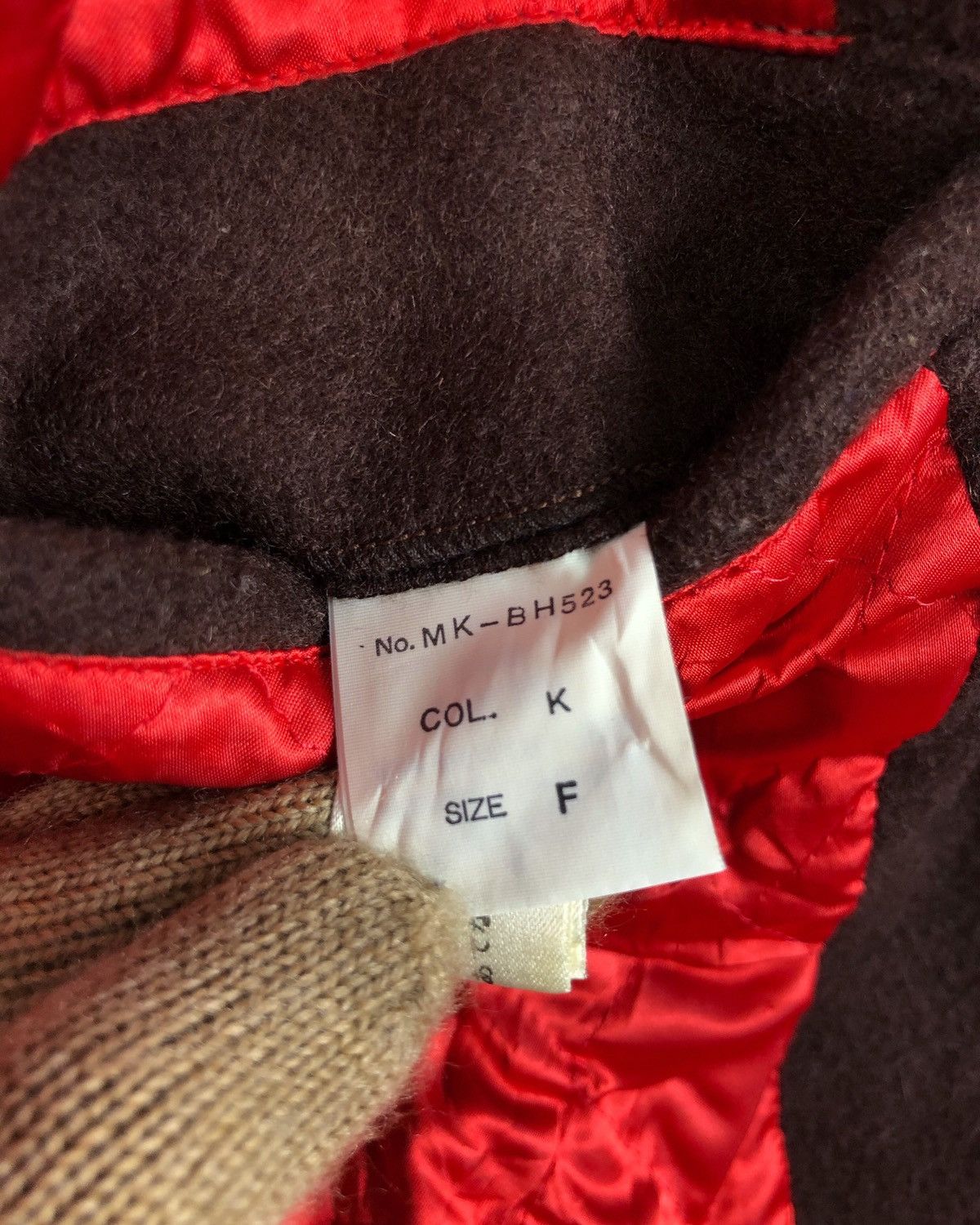 Michiko Koshino London Rare Vintage Michiko Koshino London Wool Varsity Jacket Size US XL / EU 56 / 4 - 10 Thumbnail