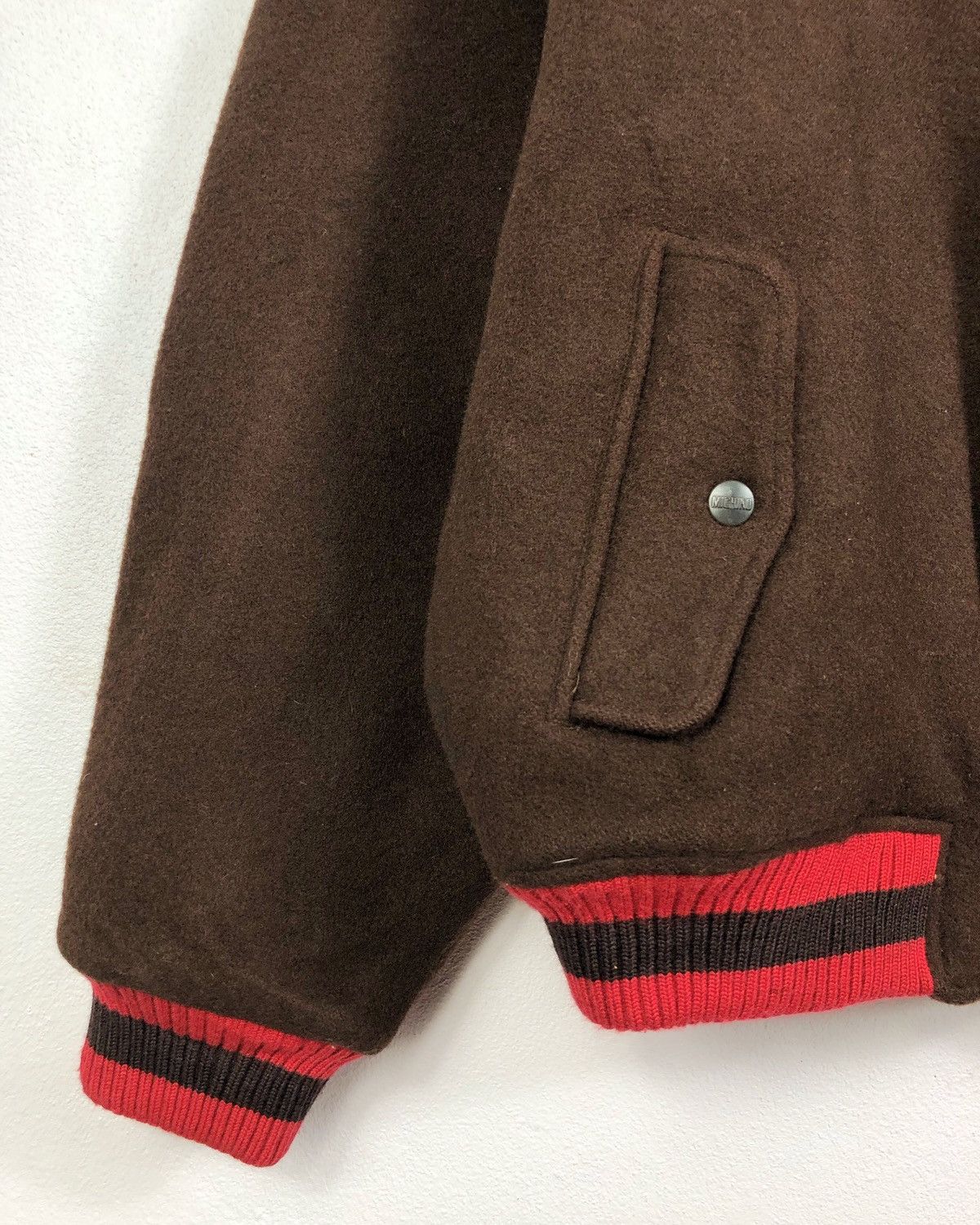 Michiko Koshino London Rare Vintage Michiko Koshino London Wool Varsity Jacket Size US XL / EU 56 / 4 - 6 Thumbnail