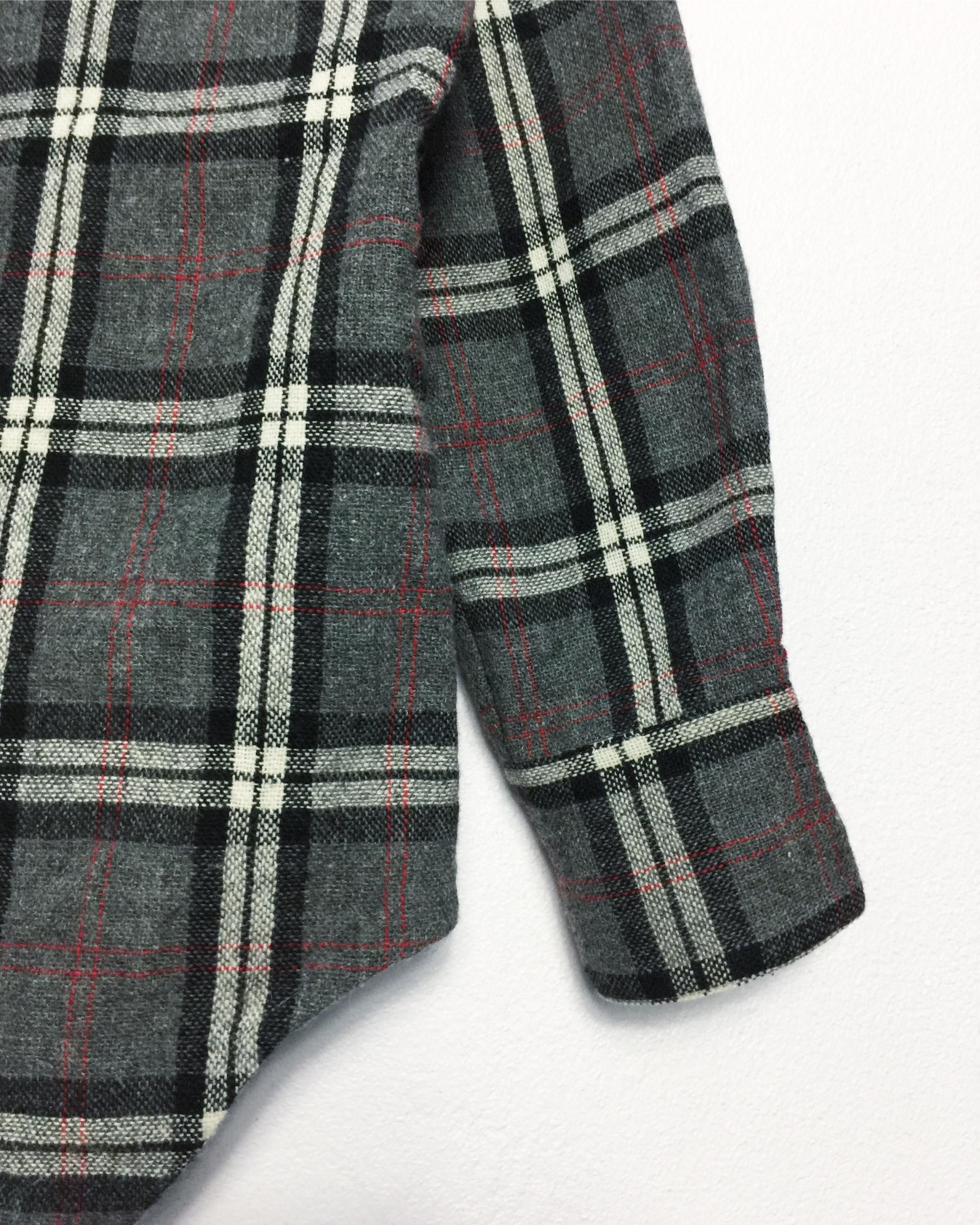 Japanese Brand Rare Super Lovers Tokyo Checkered Wool Flannel Size US M / EU 48-50 / 2 - 6 Thumbnail
