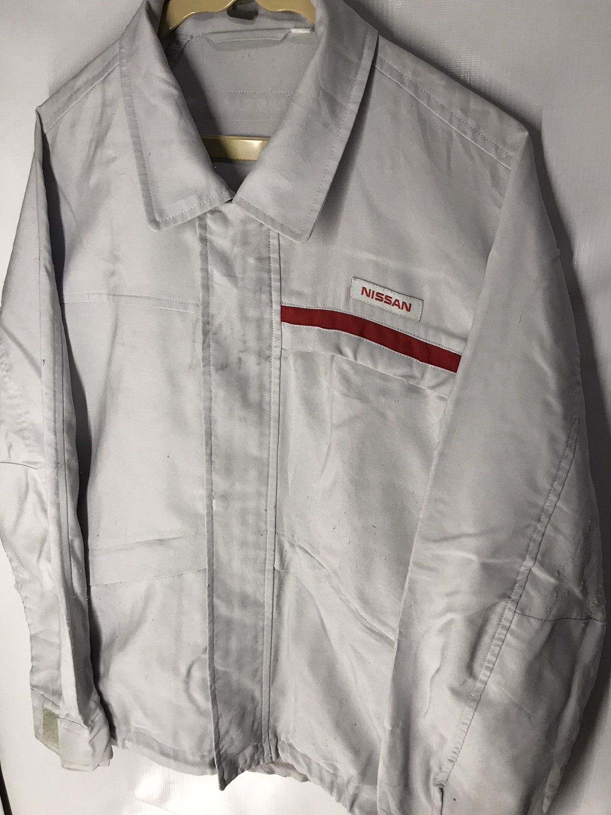 Japanese Brand × Sports Specialties Nissan uniform zipper shirt Size US M / EU 48-50 / 2 - 4 Thumbnail