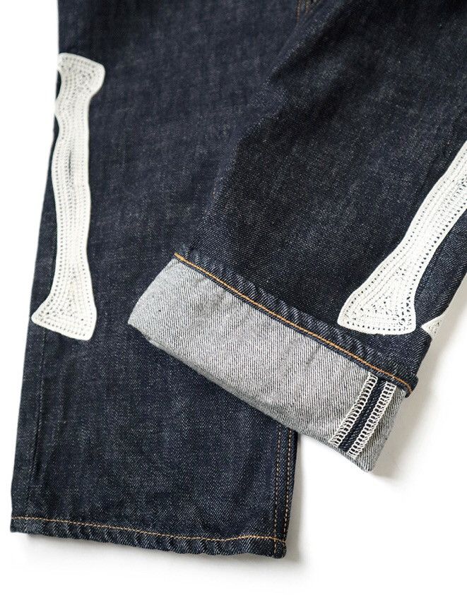 Kapital × Kapital Kountry Kapital 12.5 Oz Denim Mexican Black Tie 5p Okagilly Size US 32 / EU 48 - 5 Thumbnail