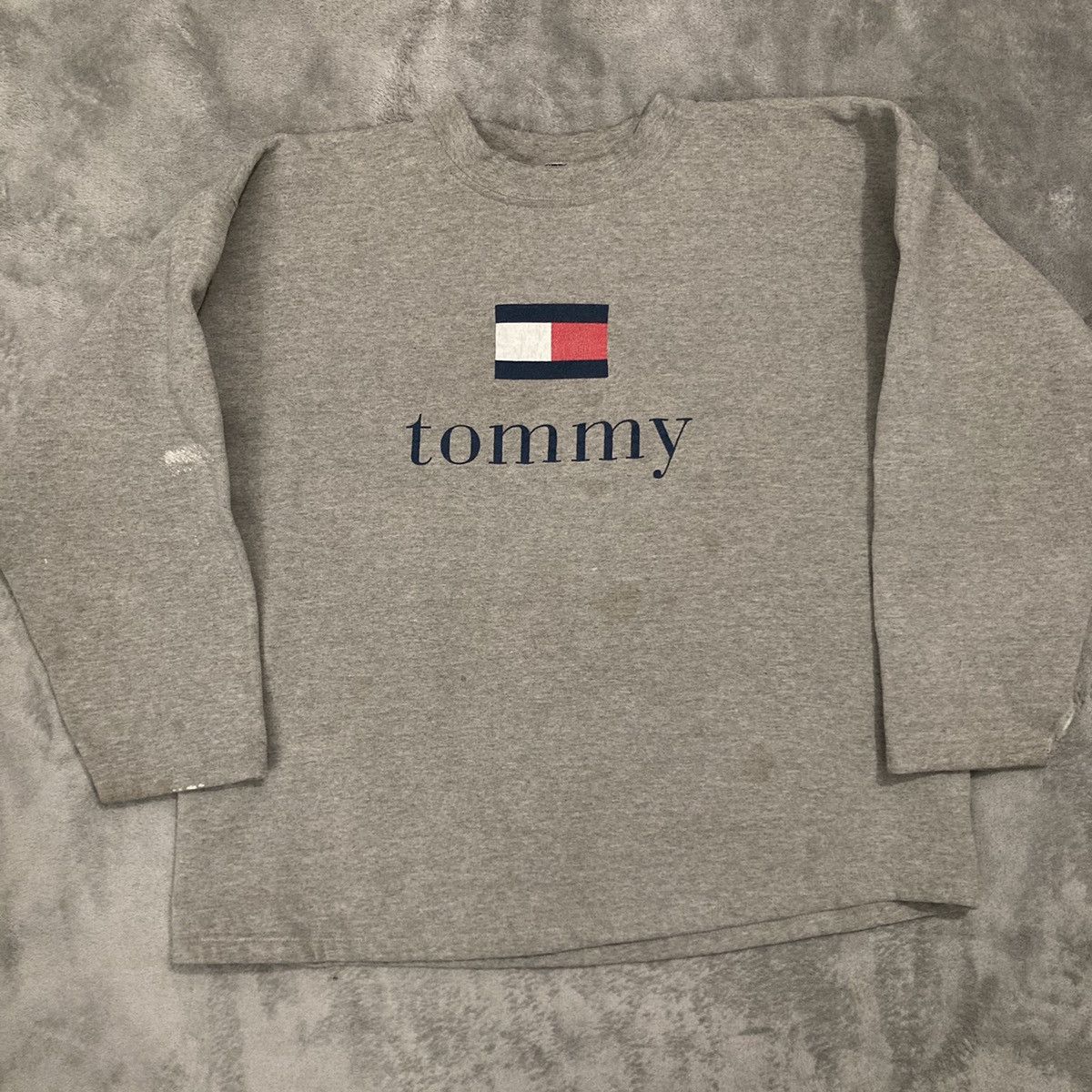 Tommy Hilfiger × Vintage Vintage Tommy Hilfiger Crewneck Size US XL / EU 56 / 4 - 1 Thumbnail