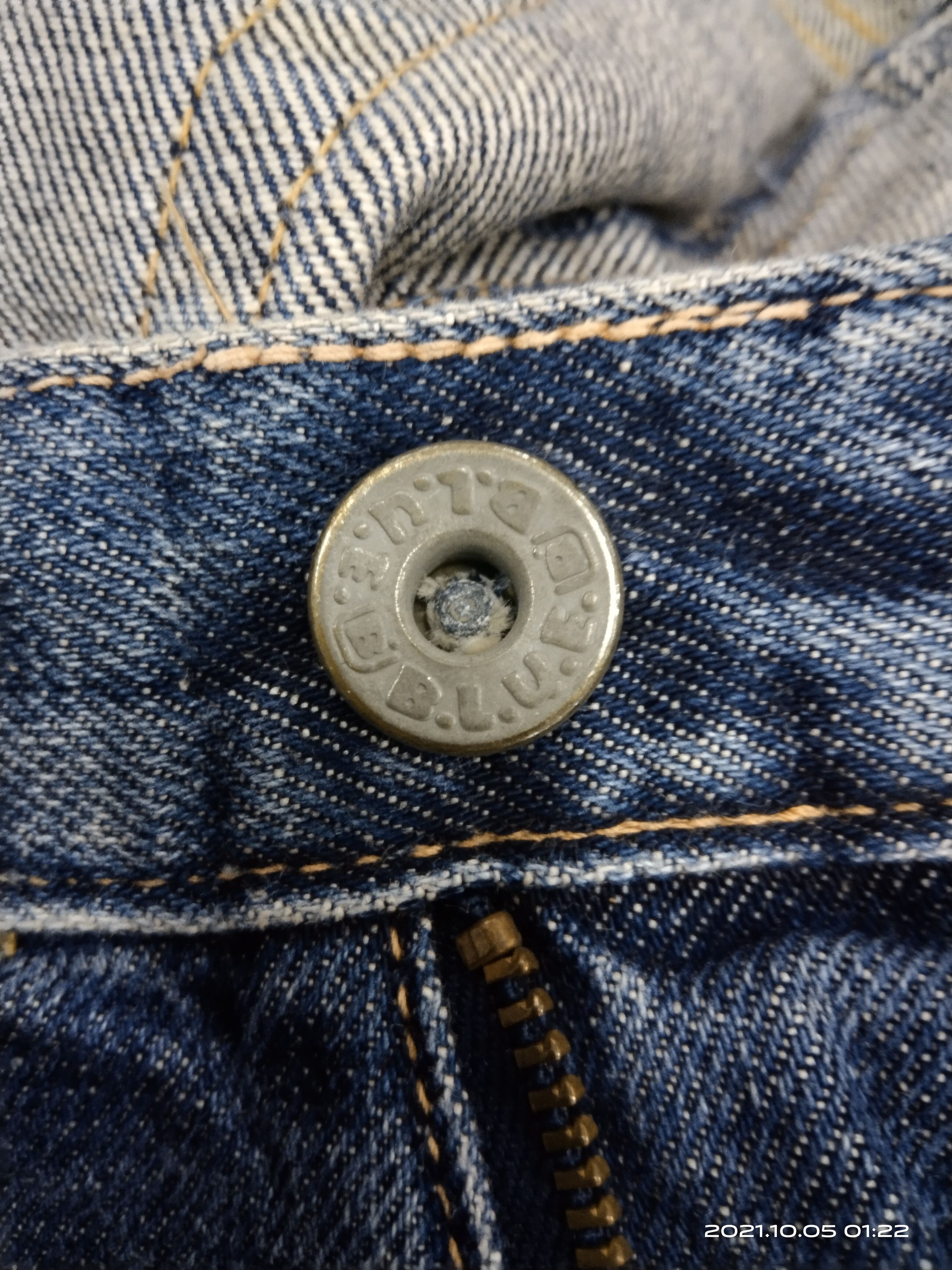 Blue Blue Japan × Japanese Brand DiSTRESSED FLARE BUSH PANTS BLUE BLUE JAPANESE BRAND Size US 29 - 8 Thumbnail