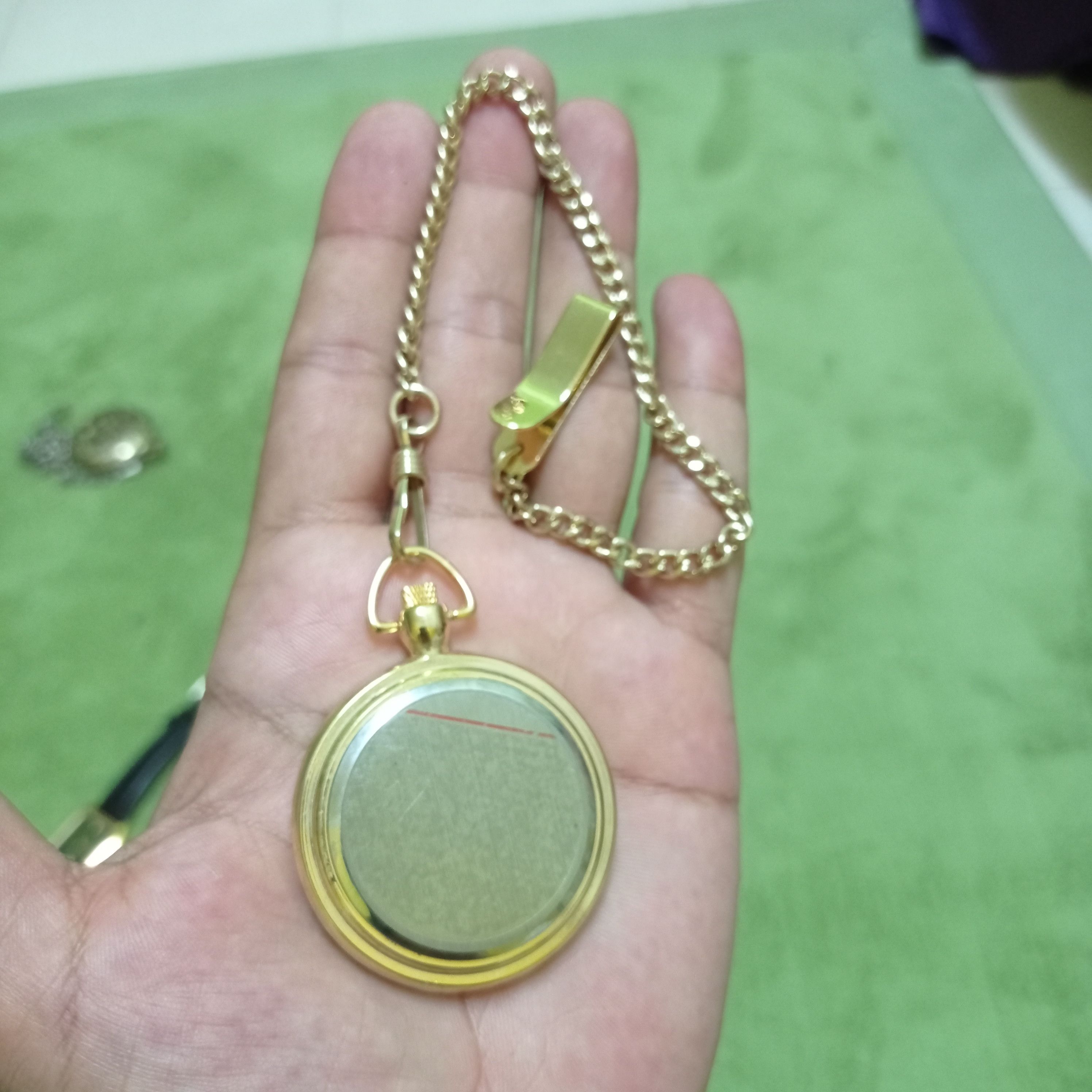 Japanese Brand Retro Pocket Watch "Grand International Quartz" Japan Size ONE SIZE - 6 Thumbnail