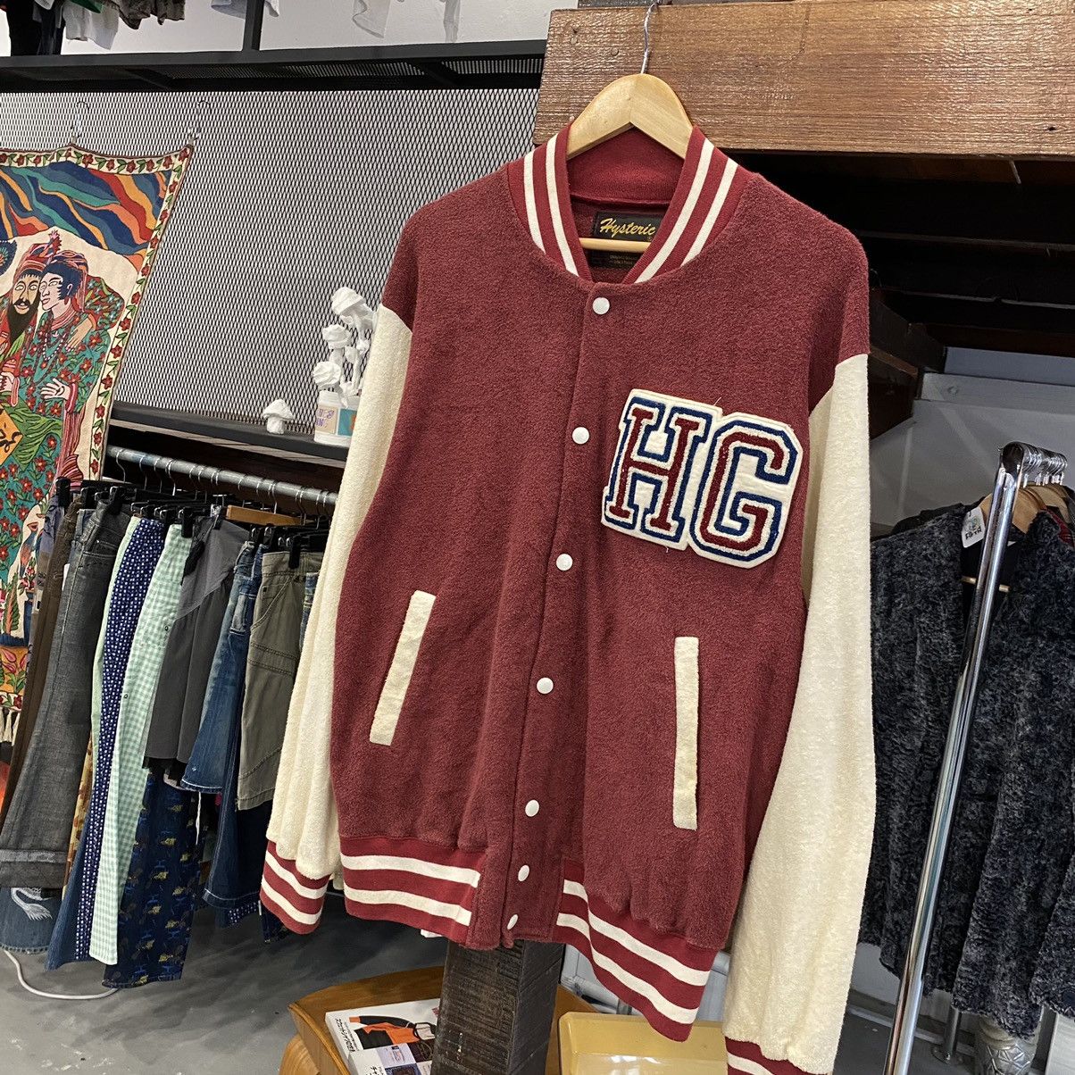 Hysteric Glamour Hysteric Glamour Varsity Jacket Size US L / EU 52-54 / 3 - 2 Thumbnail