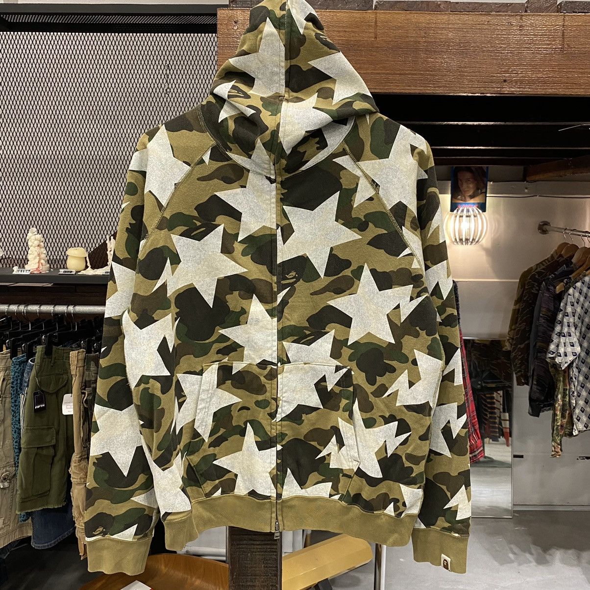 Bape OG Bapesta Camouflage Hoodie Size US M / EU 48-50 / 2 - 1 Thumbnail