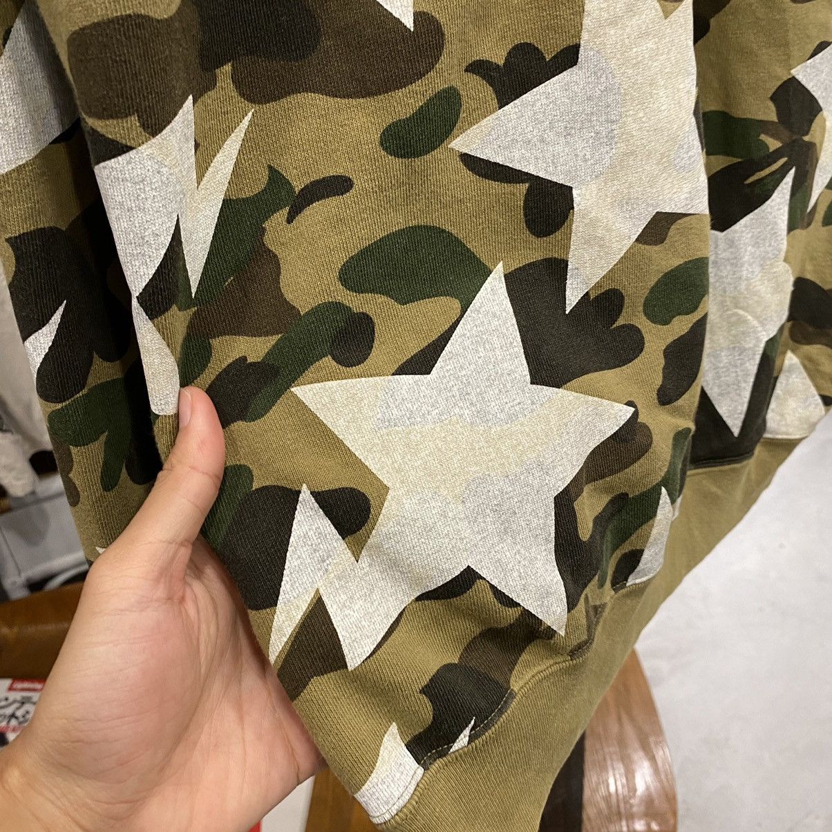 Bape OG Bapesta Camouflage Hoodie Size US M / EU 48-50 / 2 - 18 Thumbnail