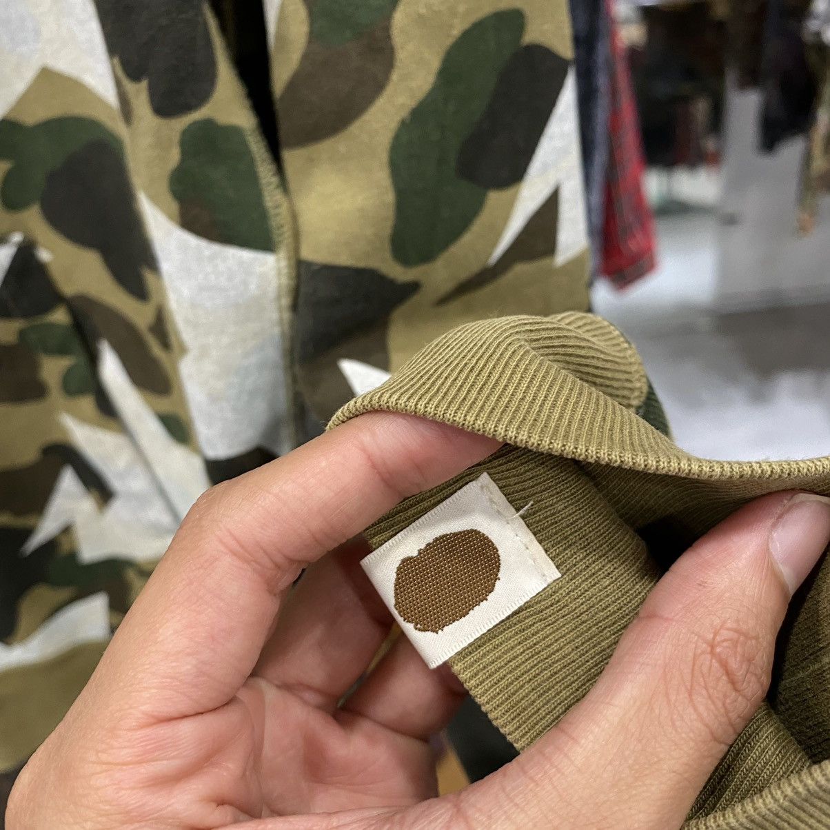 Bape OG Bapesta Camouflage Hoodie Size US M / EU 48-50 / 2 - 12 Thumbnail