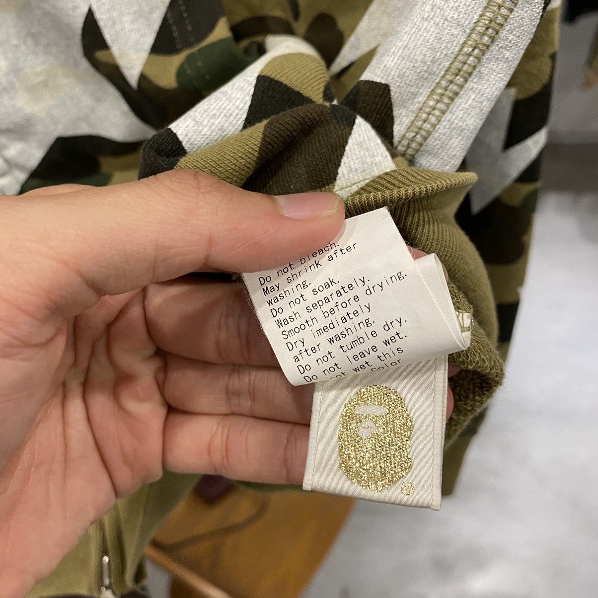 Bape OG Bapesta Camouflage Hoodie Size US M / EU 48-50 / 2 - 14 Thumbnail