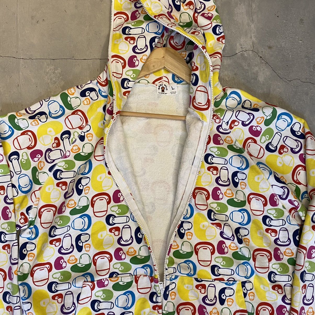 Bape OG Bape Baby Milo Crazy Camo Multicolour Hoodie Size US L / EU 52-54 / 3 - 12 Thumbnail
