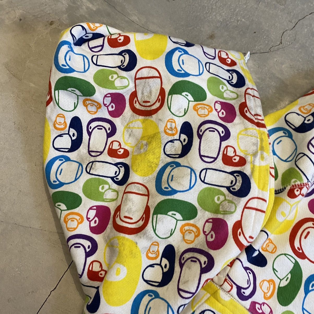 Bape OG Bape Baby Milo Crazy Camo Multicolour Hoodie Size US L / EU 52-54 / 3 - 11 Thumbnail