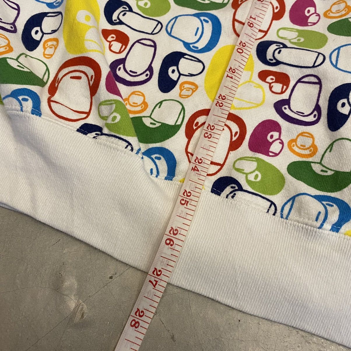 Bape OG Bape Baby Milo Crazy Camo Multicolour Hoodie Size US L / EU 52-54 / 3 - 22 Thumbnail
