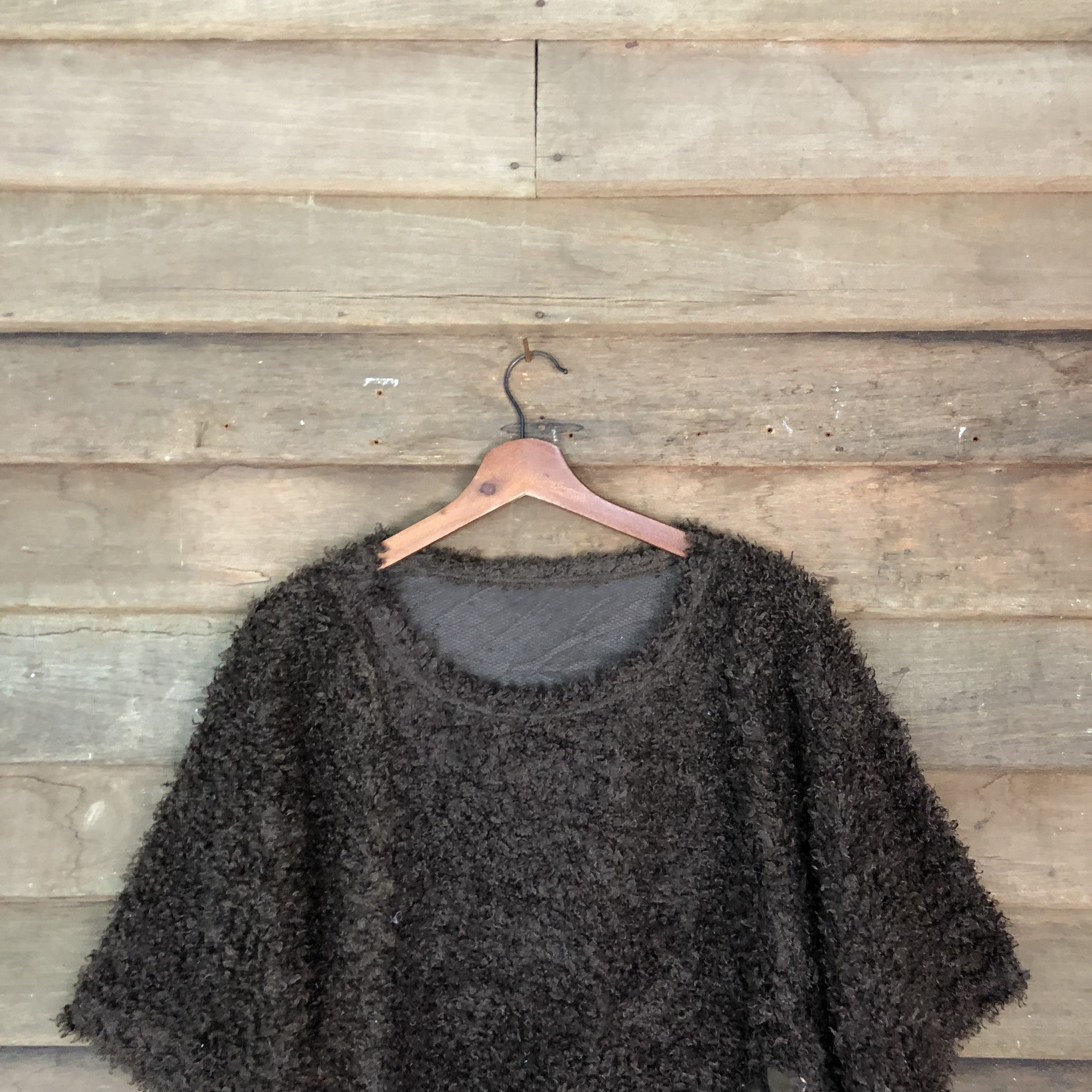 Homespun Knitwear Brillante Baggy Full Size Shag Fur Mohair Knitwear #6719 Size US M / EU 48-50 / 2 - 2 Thumbnail