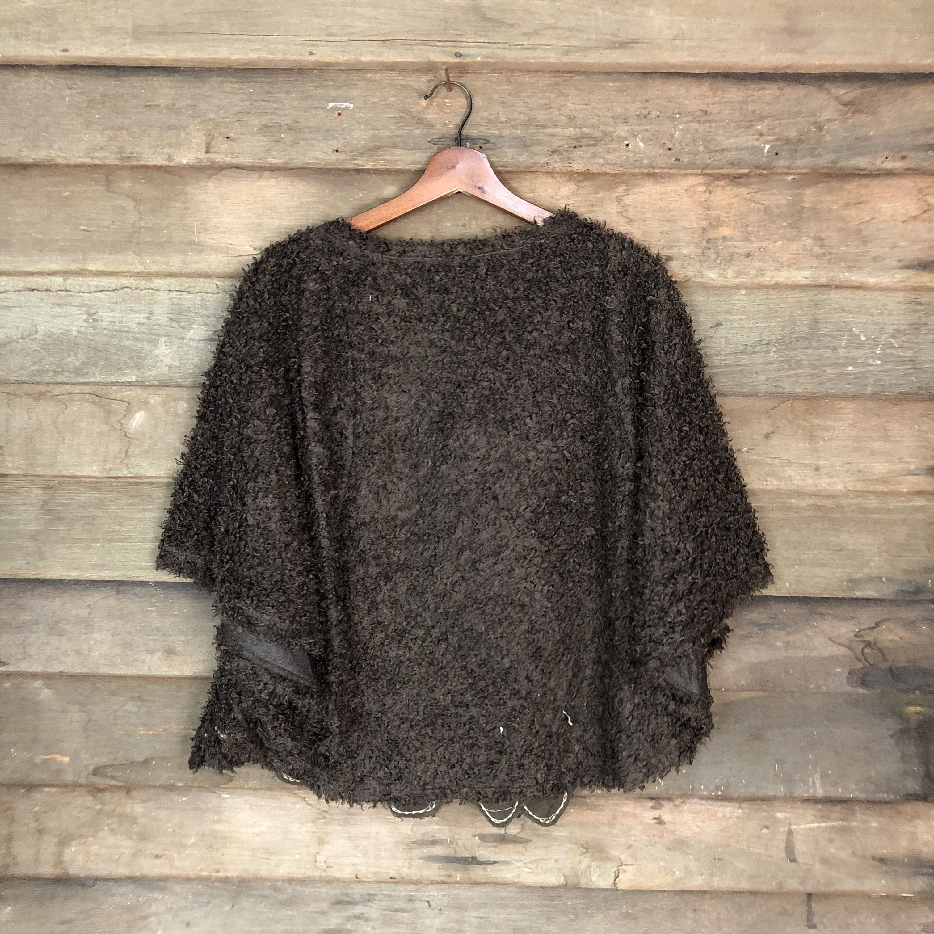 Homespun Knitwear Brillante Baggy Full Size Shag Fur Mohair Knitwear #6719 Size US M / EU 48-50 / 2 - 11 Thumbnail