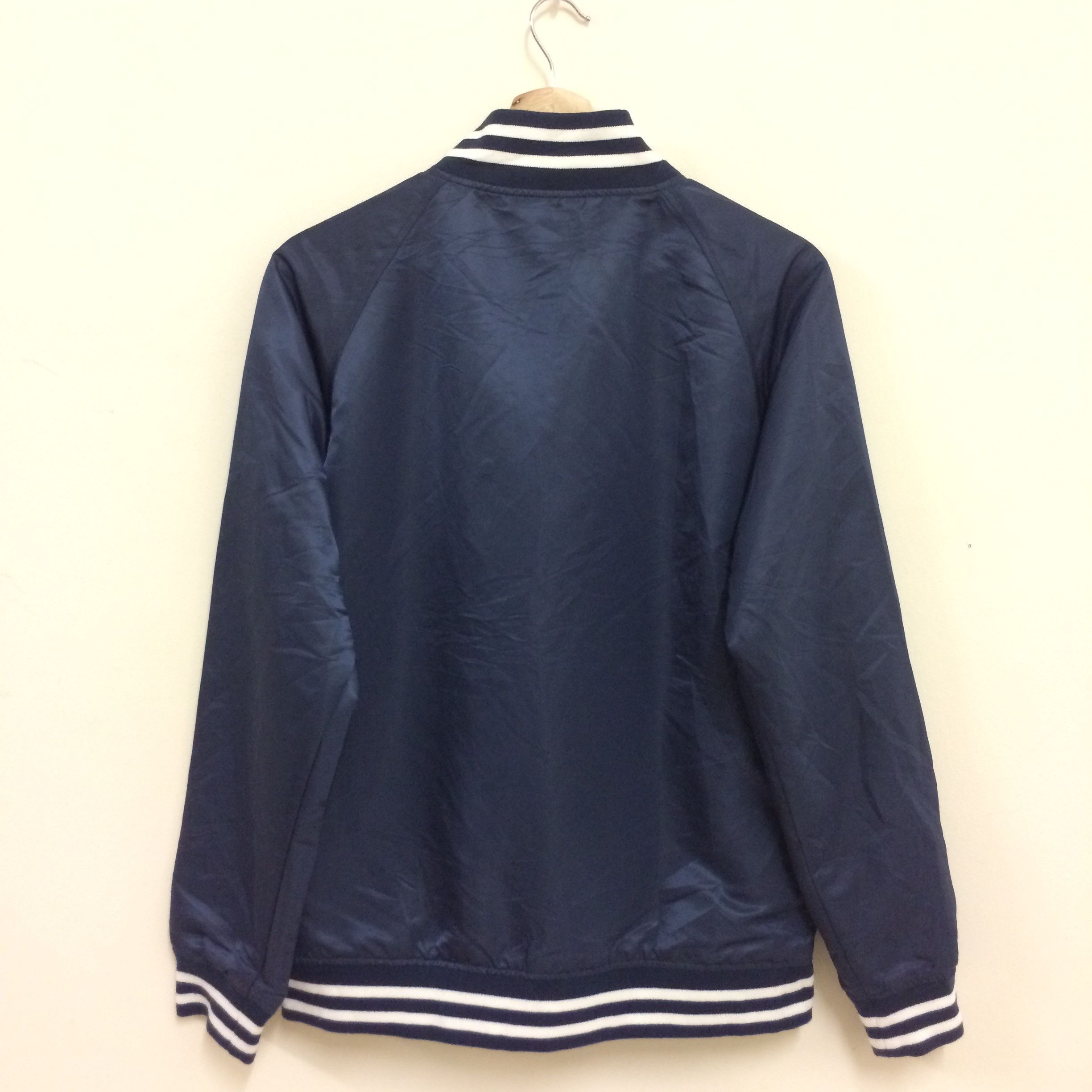 Champion × Vintage Vintage Champion Navy Blue Bomber Jacket Size S Size US S / EU 44-46 / 1 - 9 Thumbnail