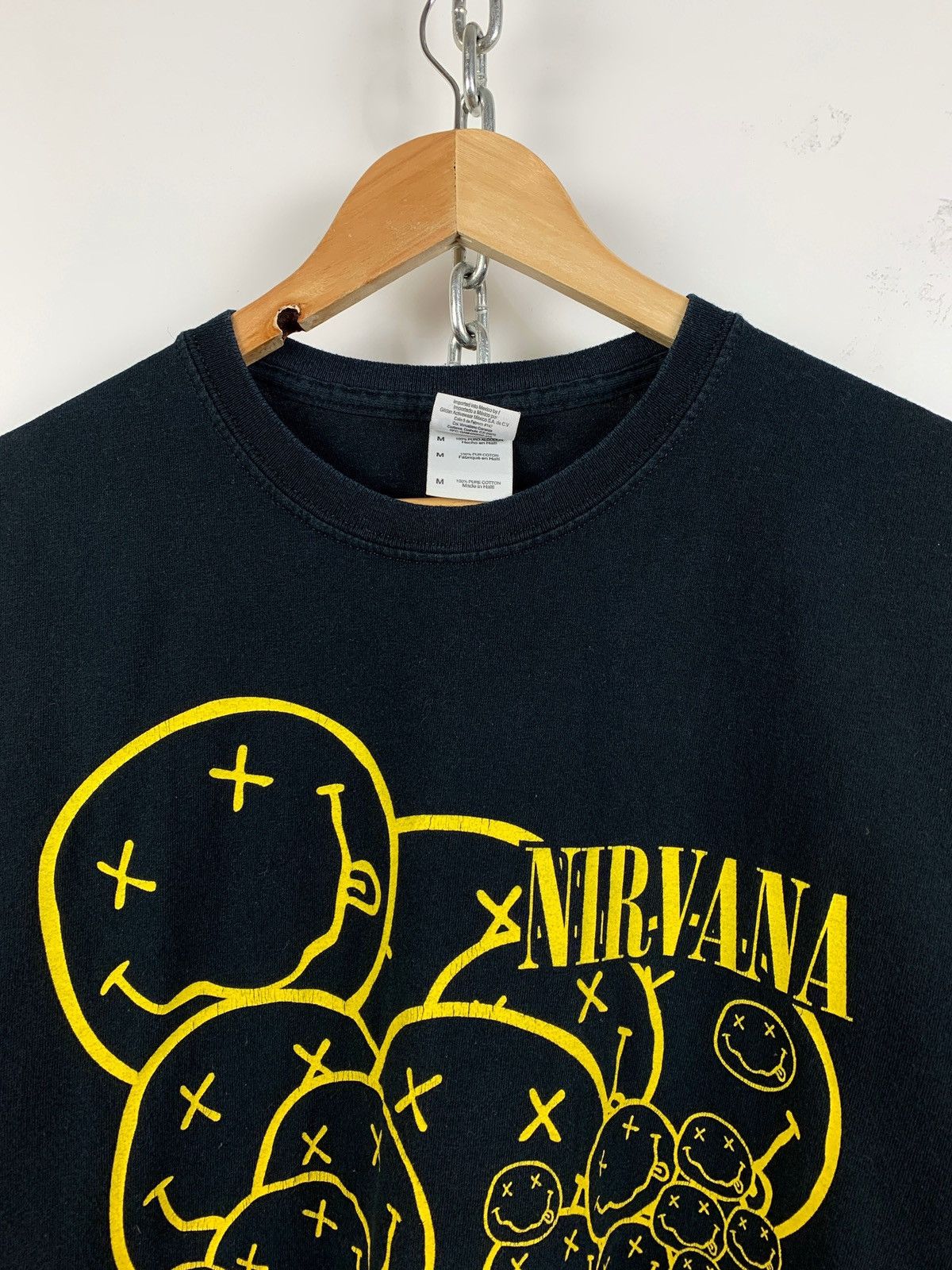 Band Tees Vintage Nirvana Multilogo Smile Band T-Shirt Size US M / EU 48-50 / 2 - 4 Thumbnail