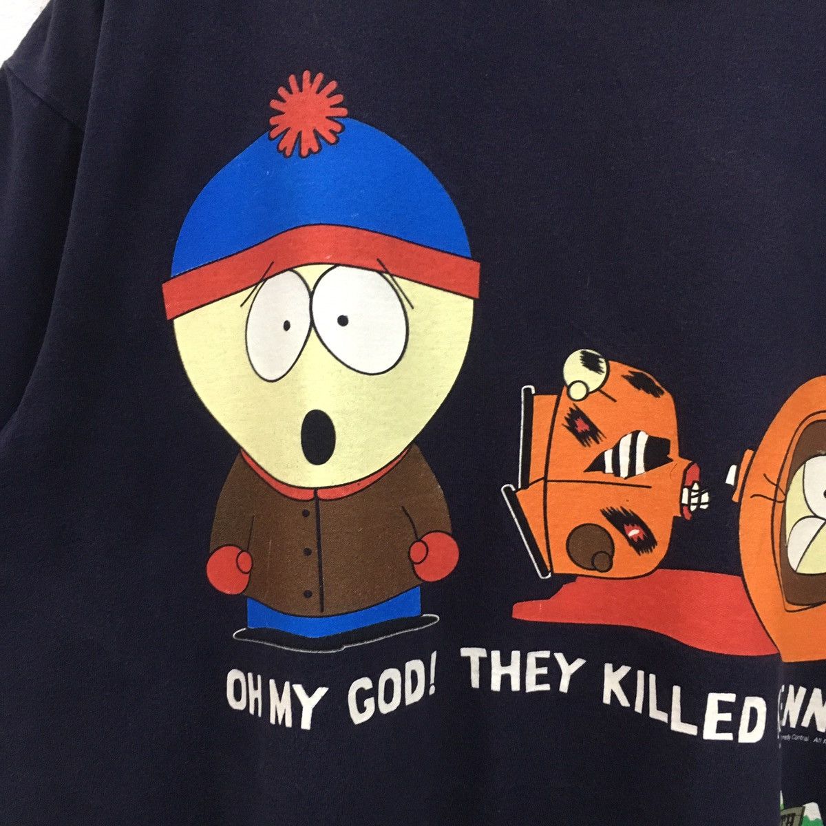 Cartoon Network × Vintage Rare Vintage 1997 South Park American Animated Sitcom Size US XL / EU 56 / 4 - 6 Thumbnail
