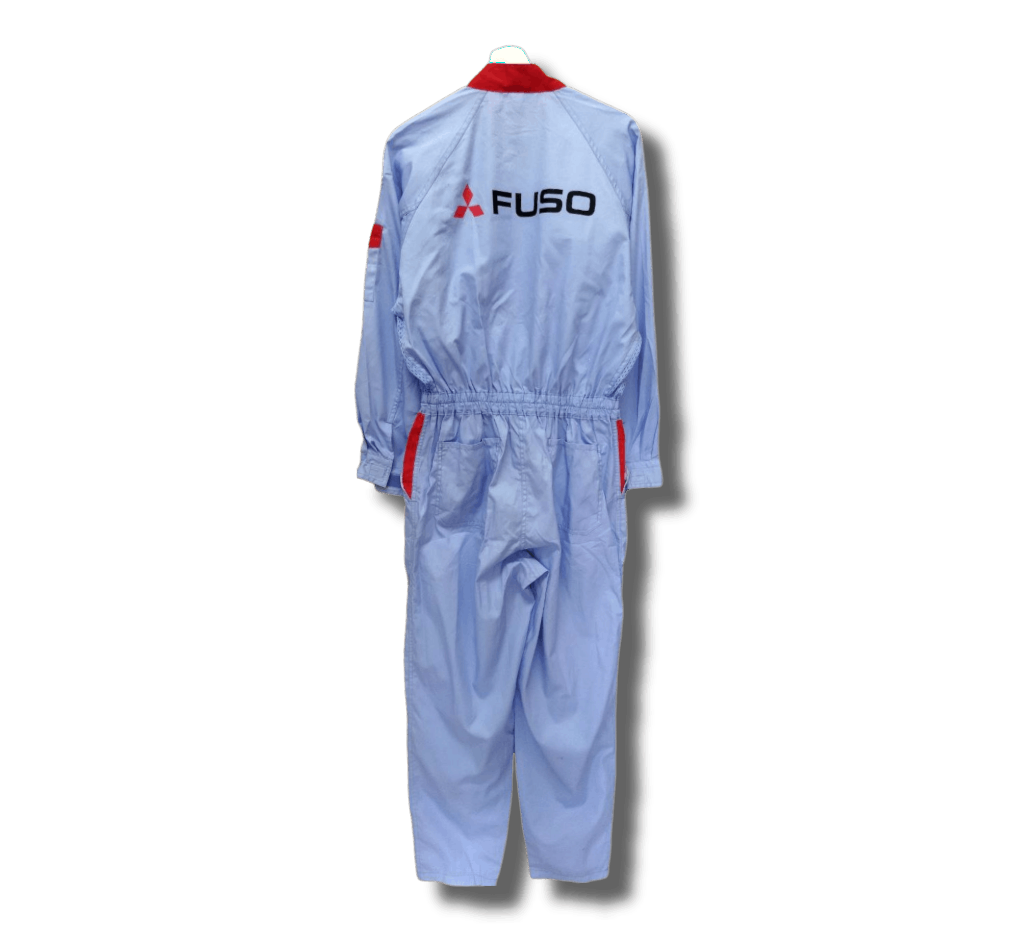 image of Racing x Vintage Best Offervintage Fuso Mitsubishi Overalls in Blue/Red, Men's (Size 30)