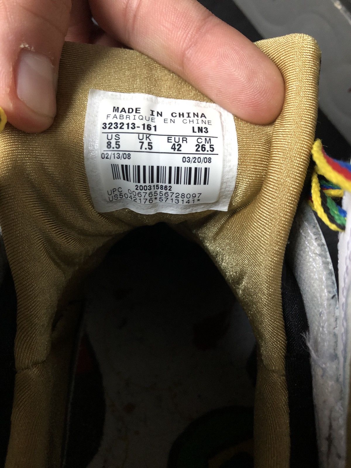 Jordan Brand Air Jordan 7 Retro OC Miro Olympic 2008 Size US 8.5 / EU 41-42 - 5 Thumbnail