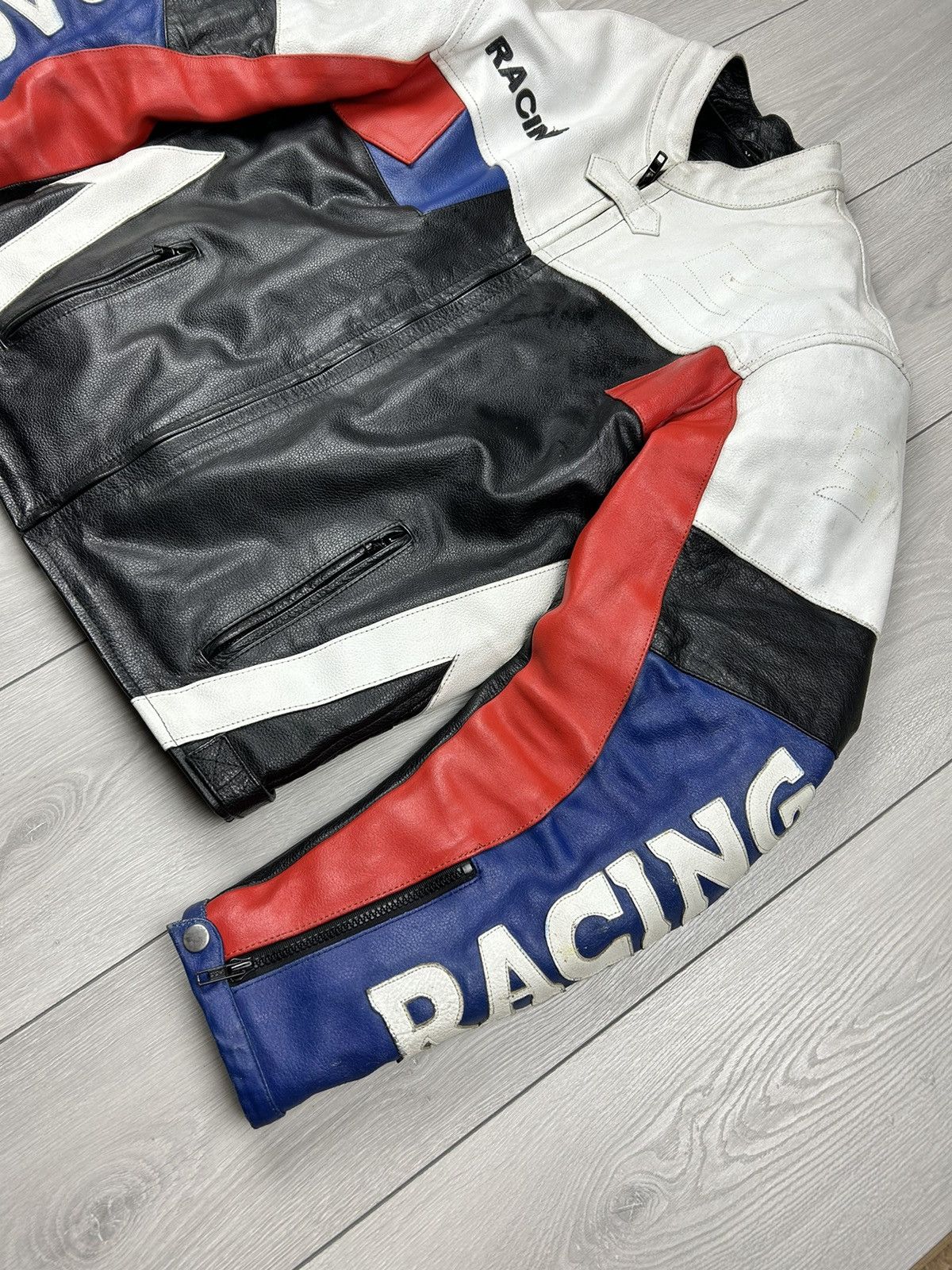 Vintage Racing Leather Vintage Jacket size M-L Size US M / EU 48-50 / 2 - 2 Thumbnail