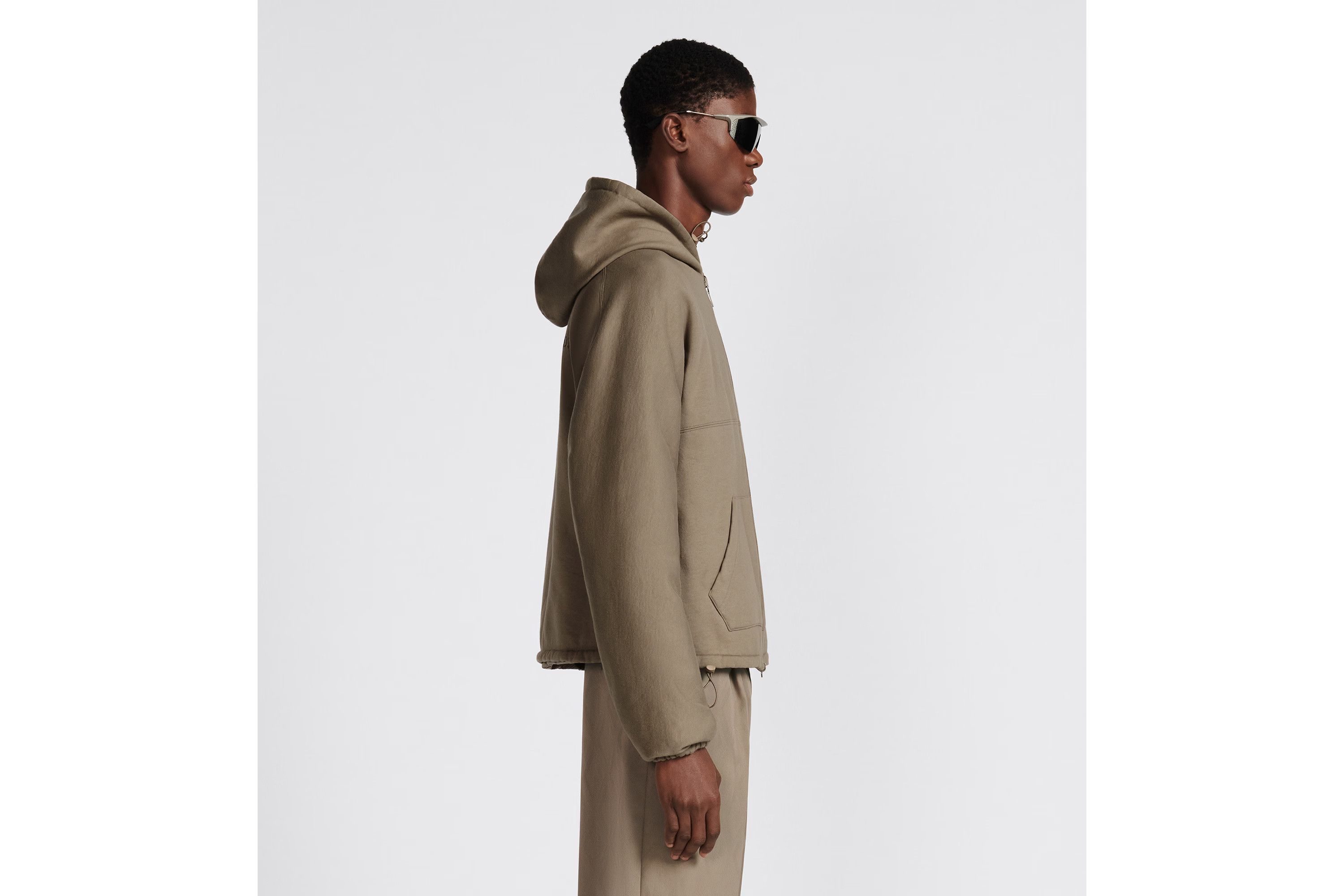 Grailed CHRISTIAN DIOR COUTURE REVERSIBLE HOODED TRACK JACKET 