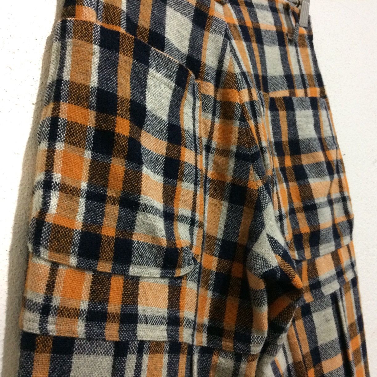 Jun Takahashi Vintage Undercover Checked Wool Wire Plaid Pants Punk Size S Size US 28 / EU 44 - 8 Thumbnail
