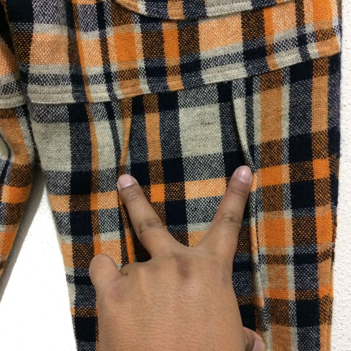 Jun Takahashi Vintage Undercover Checked Wool Wire Plaid Pants Punk Size S Size US 28 / EU 44 - 11 Thumbnail