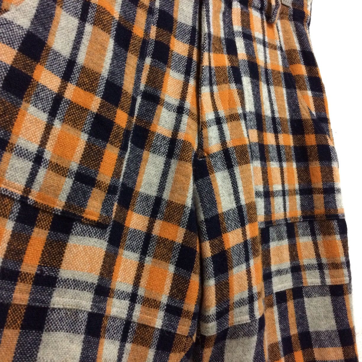 Jun Takahashi Vintage Undercover Checked Wool Wire Plaid Pants Punk Size S Size US 28 / EU 44 - 5 Thumbnail
