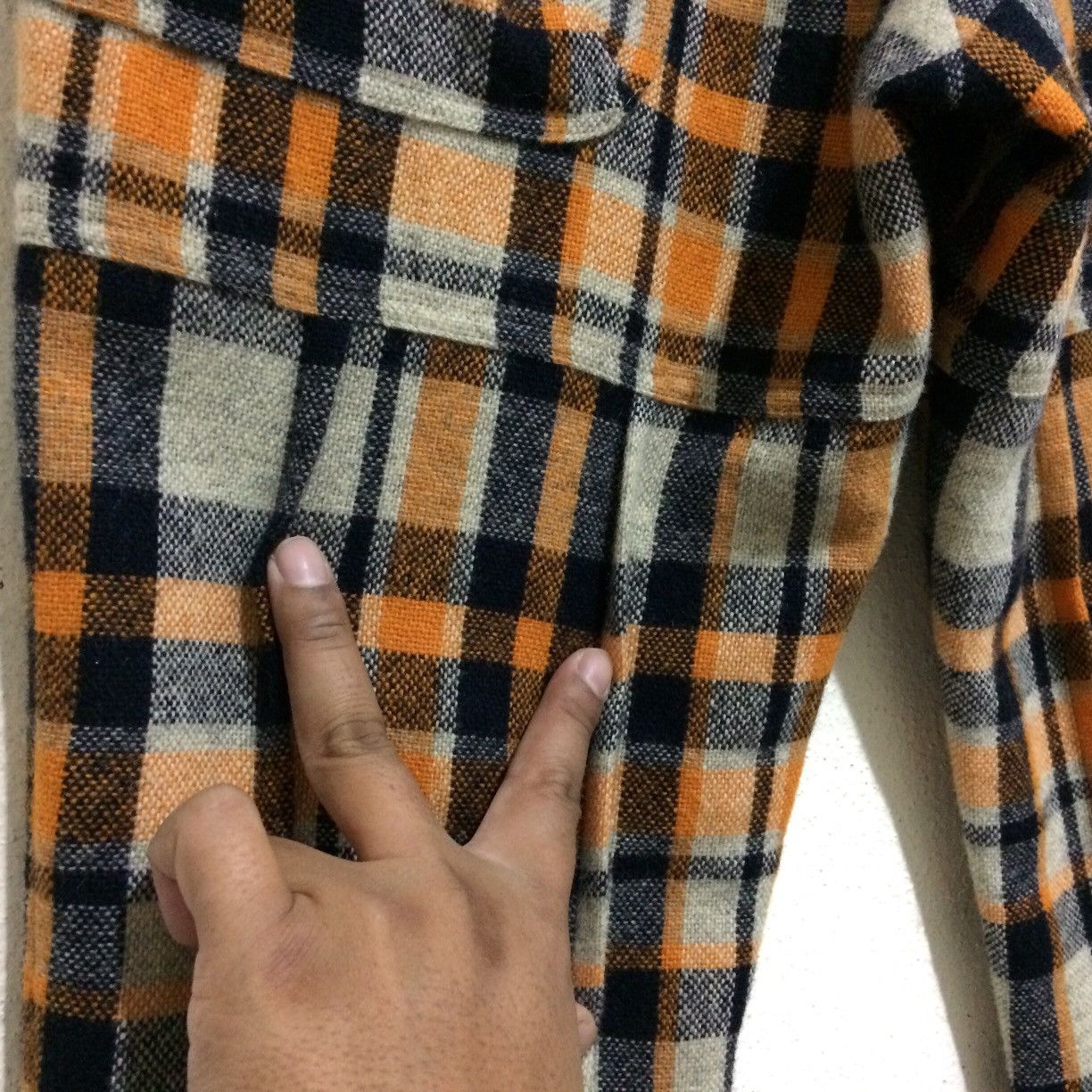 Jun Takahashi Vintage Undercover Checked Wool Wire Plaid Pants Punk Size S Size US 28 / EU 44 - 10 Thumbnail