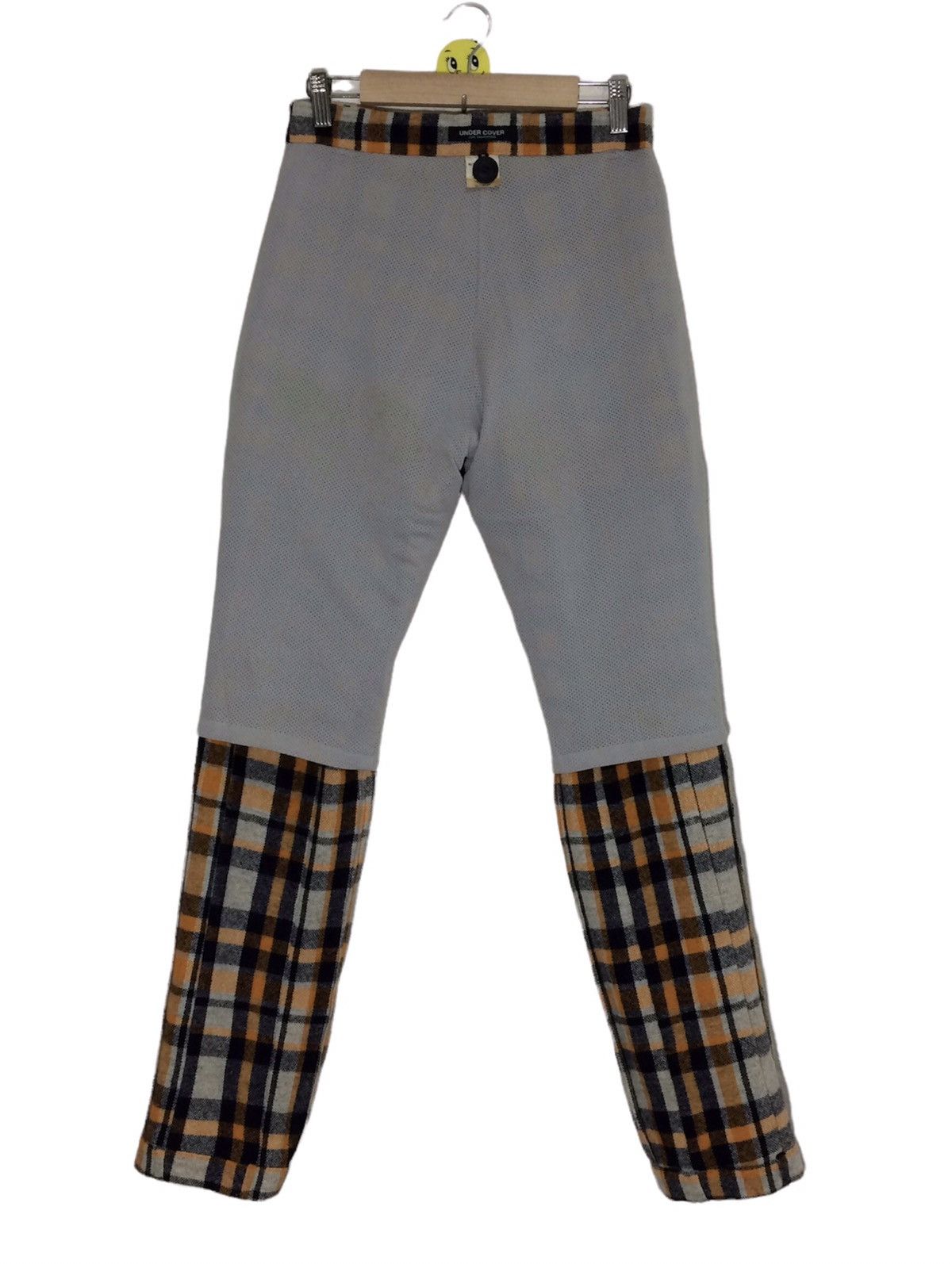 Jun Takahashi Vintage Undercover Checked Wool Wire Plaid Pants Punk Size S Size US 28 / EU 44 - 15 Thumbnail